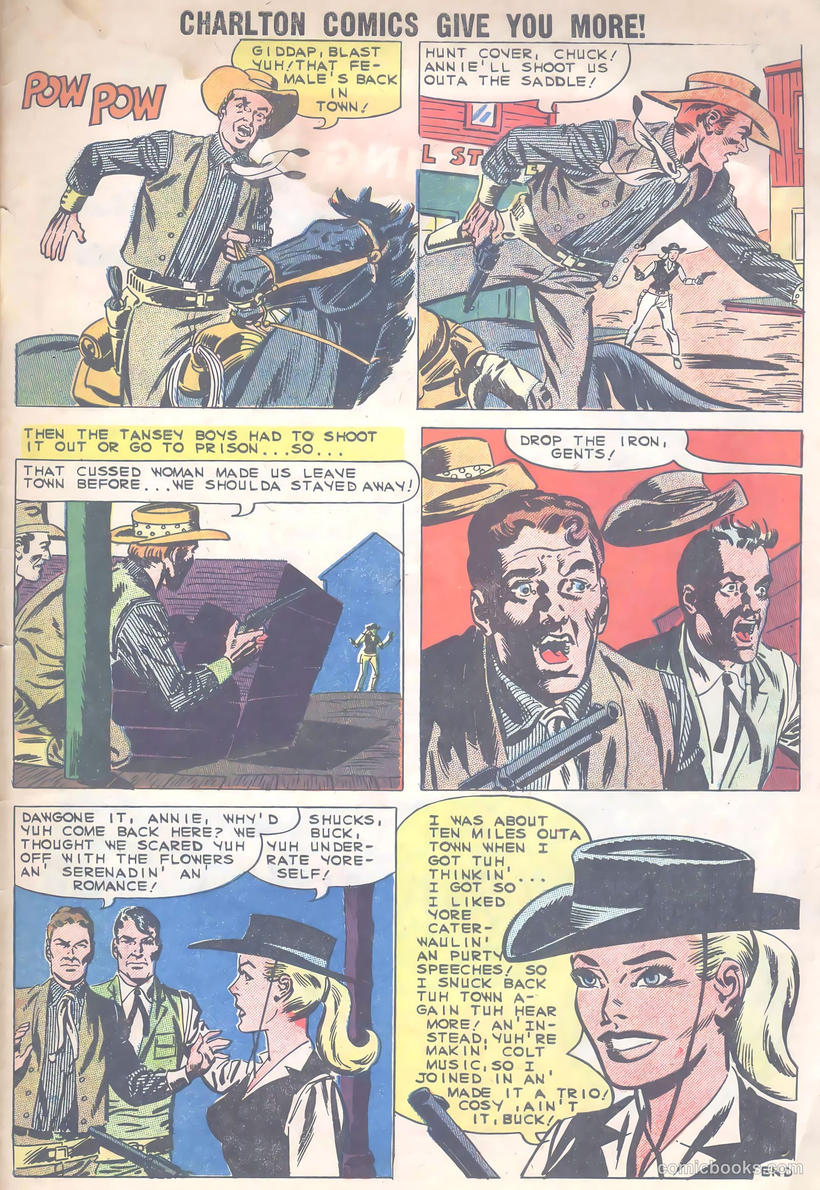 Six-Gun Heroes #8 (1960) — page 33 of 36