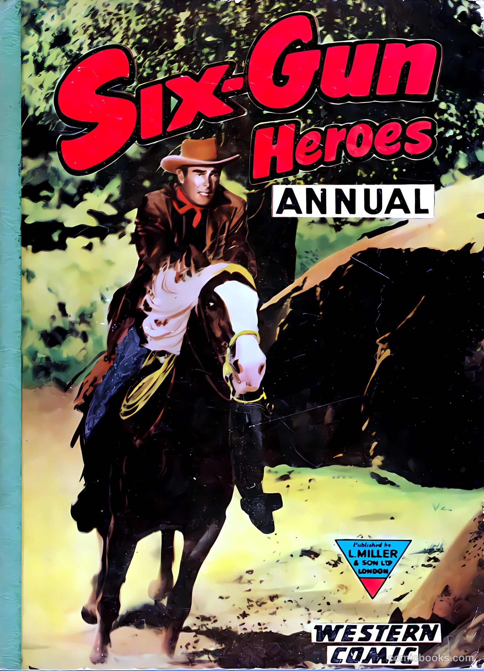 Six-Gun Heroes Western Comic Annual