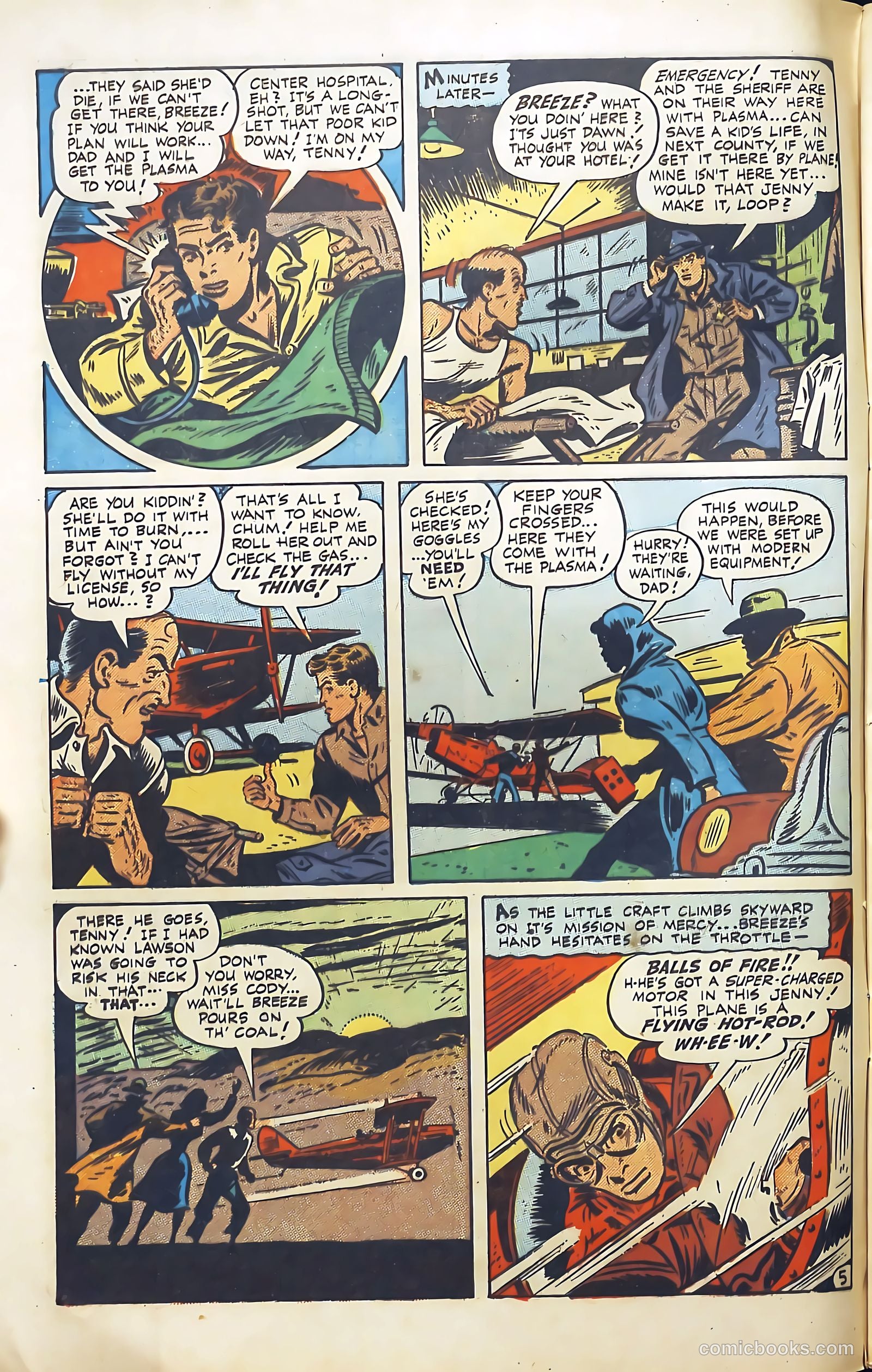 Sky Sheriff #1 (1948) — page 8 of 52