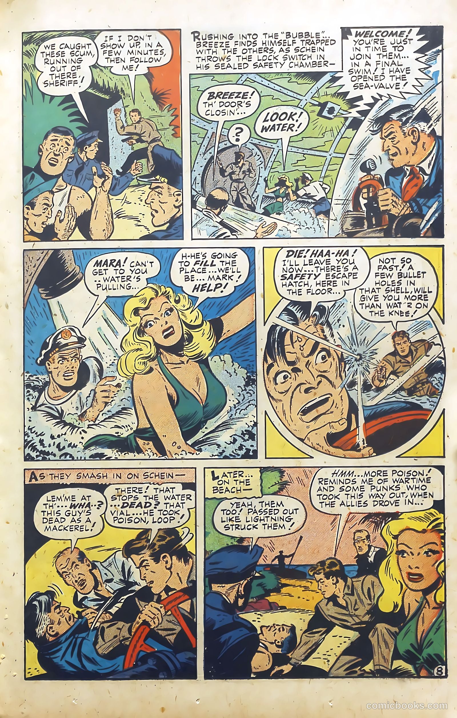 Sky Sheriff #1 (1948) — page 17 of 52