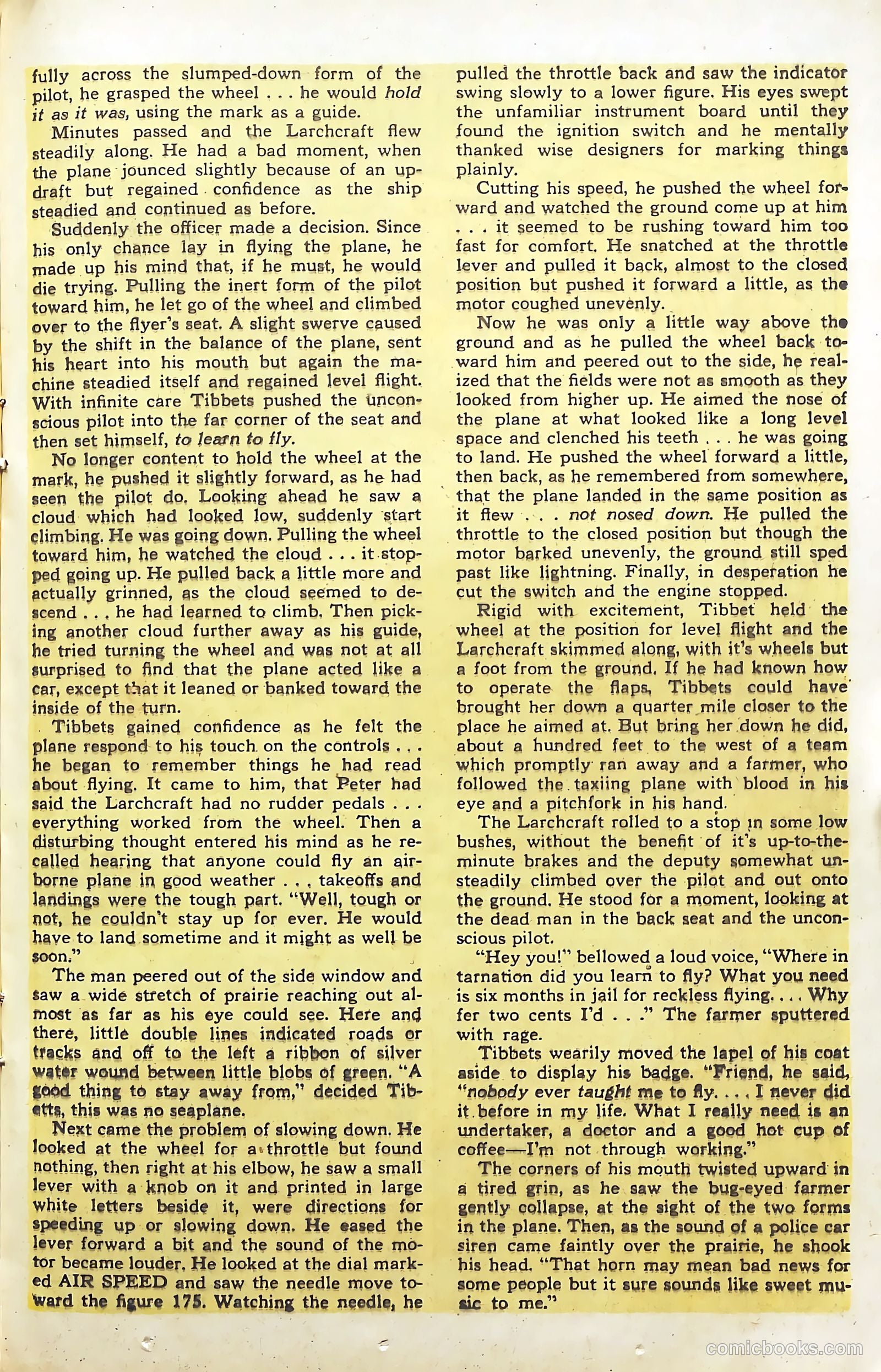 Sky Sheriff #1 (1948) — page 21 of 52