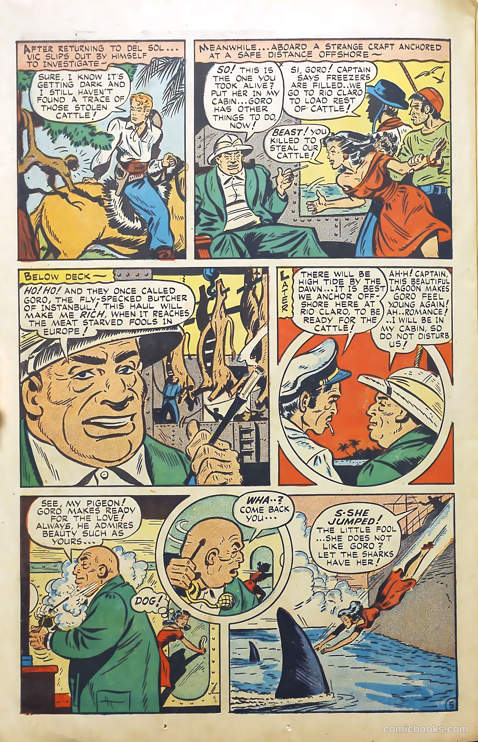 Sky Sheriff #1 (1948) — page 34 of 52