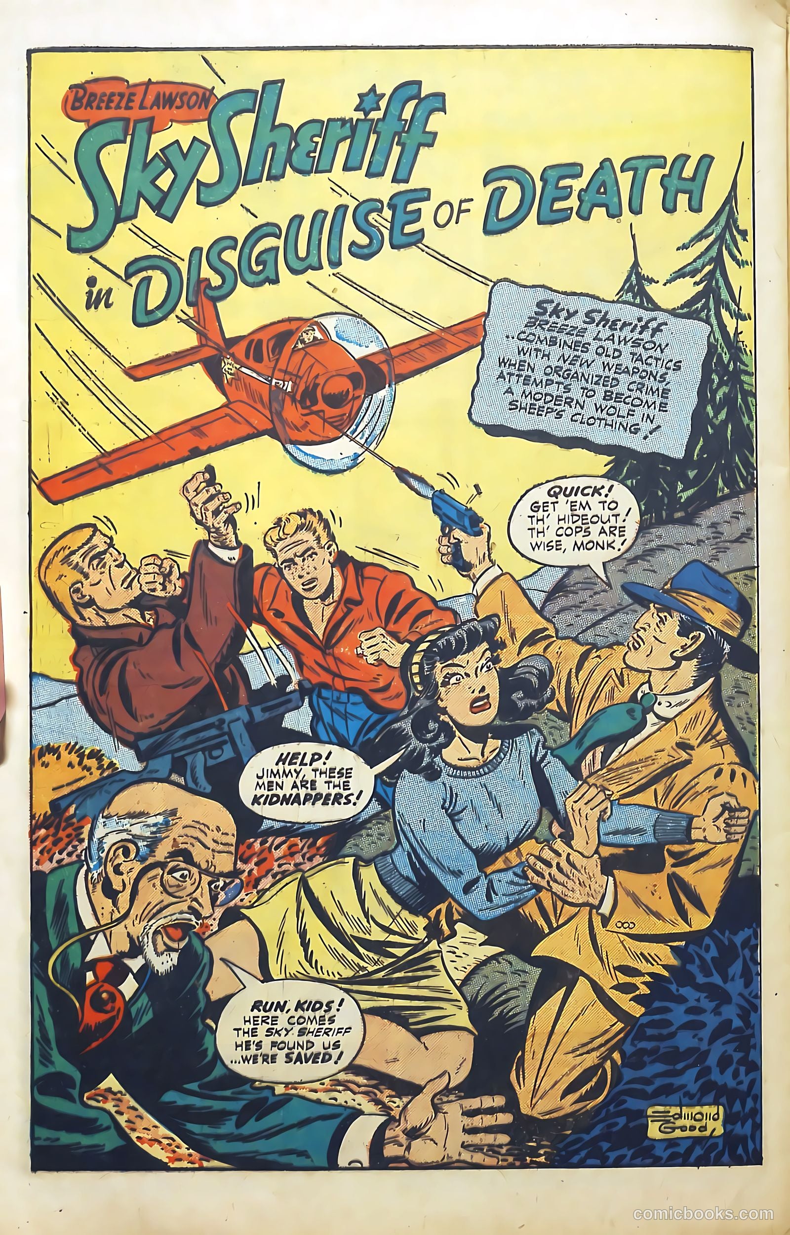 Sky Sheriff #1 (1948) — page 40 of 52