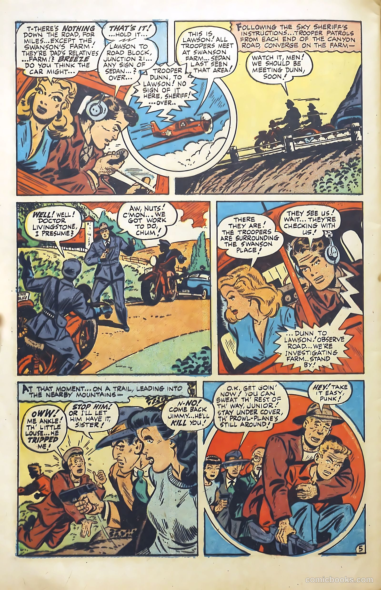 Sky Sheriff #1 (1948) — page 44 of 52