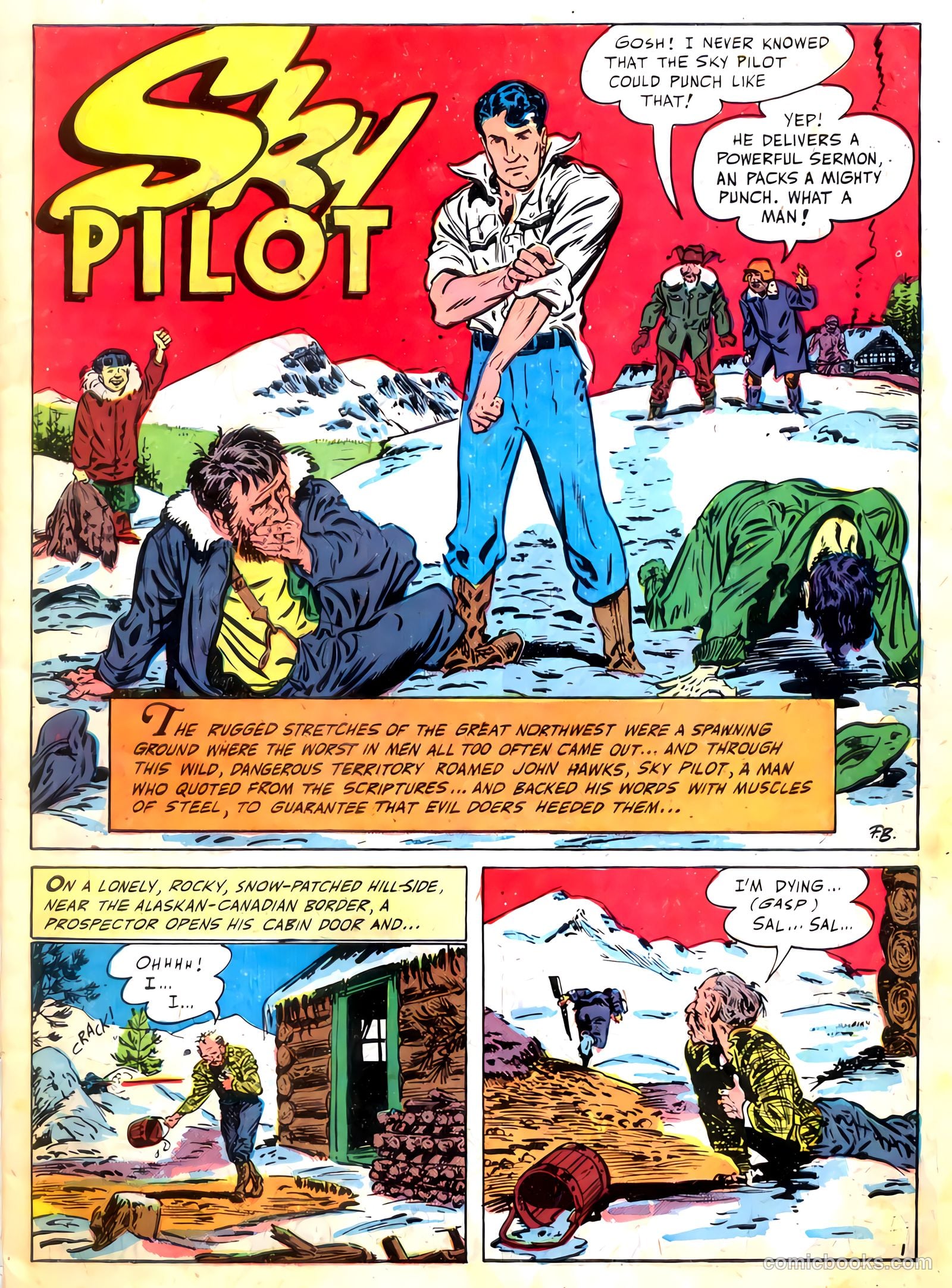 Skypilot #10 (1950) — page 3