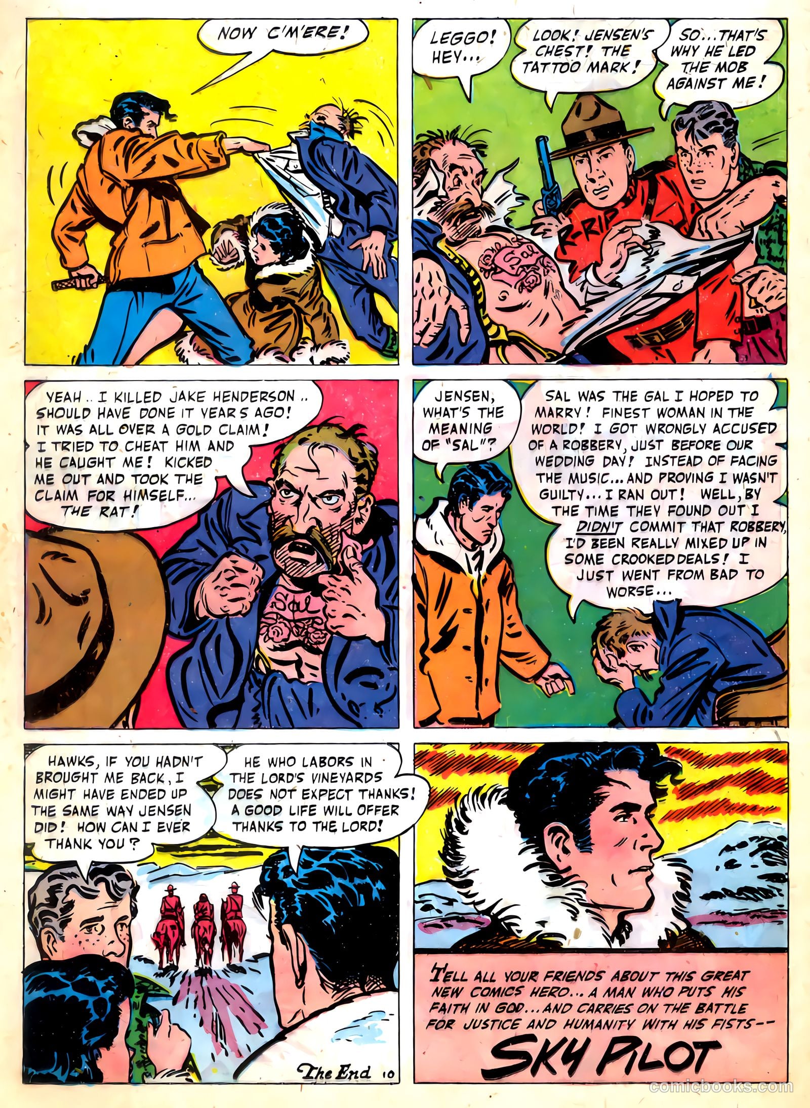 Skypilot #10 (1950) — page 12