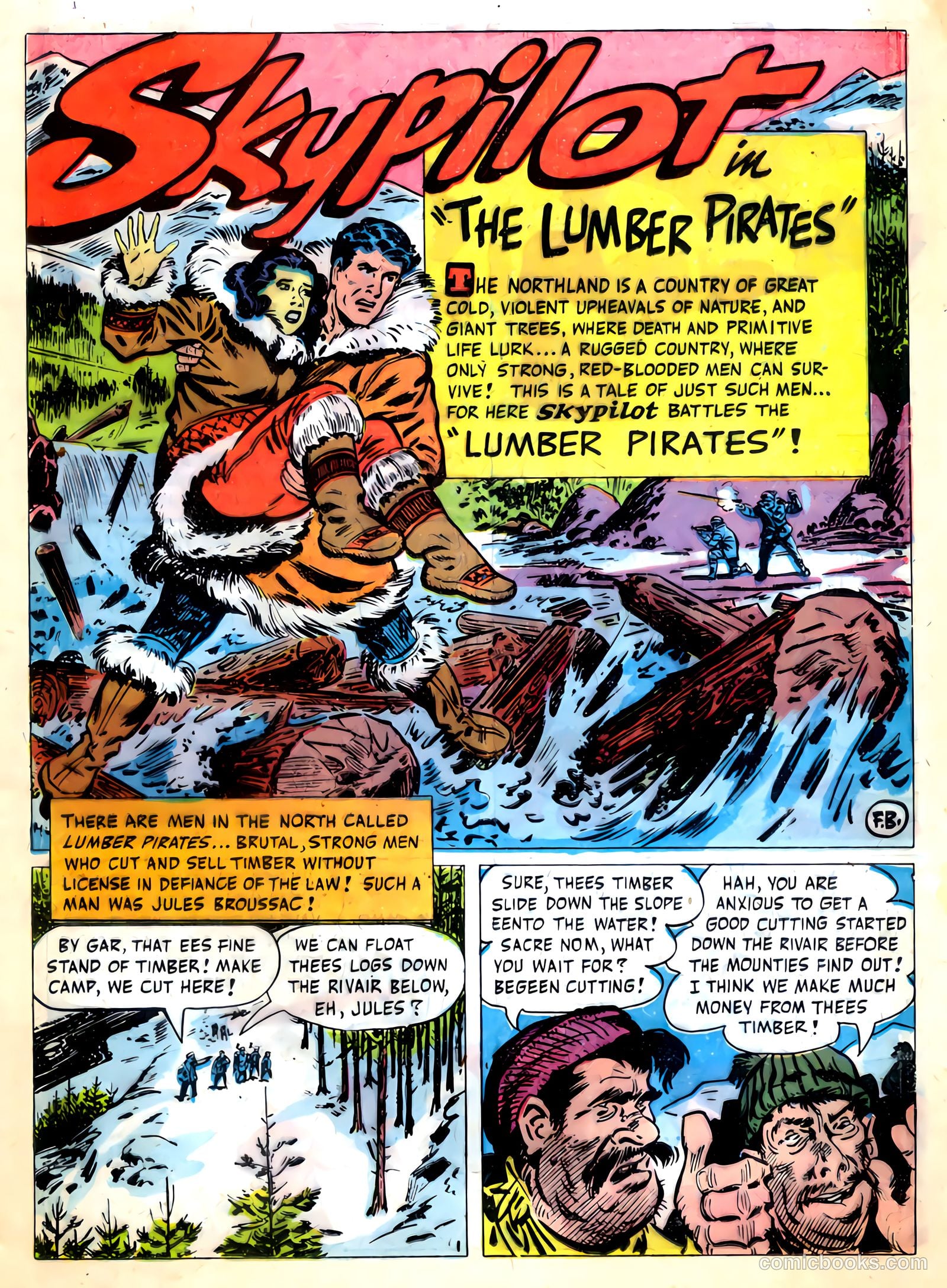 Skypilot #10 (1950) — page 13