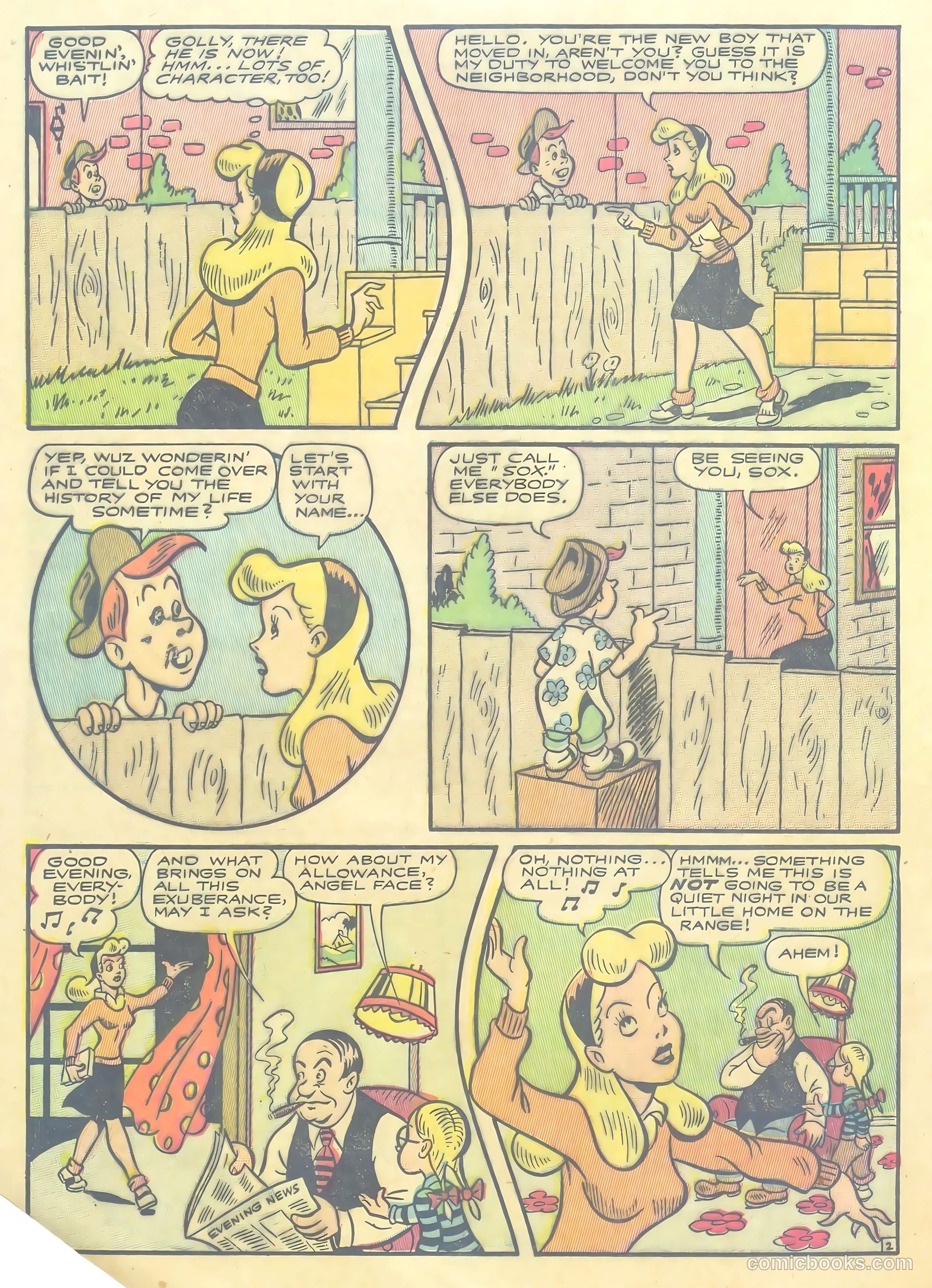 Slick Chick Comics #1 (1947) — page 4 of 36