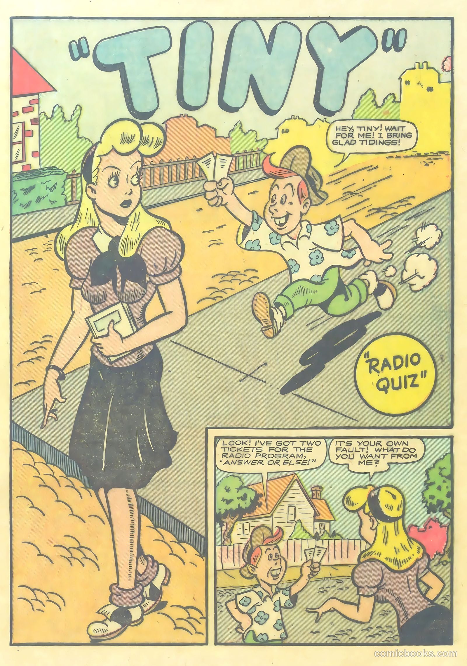 Slick Chick Comics #1 (1947) — page 13 of 36