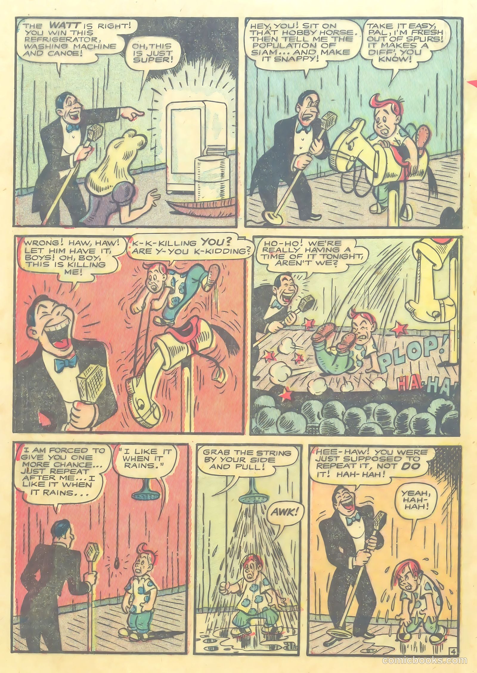Slick Chick Comics #1 (1947) — page 16 of 36