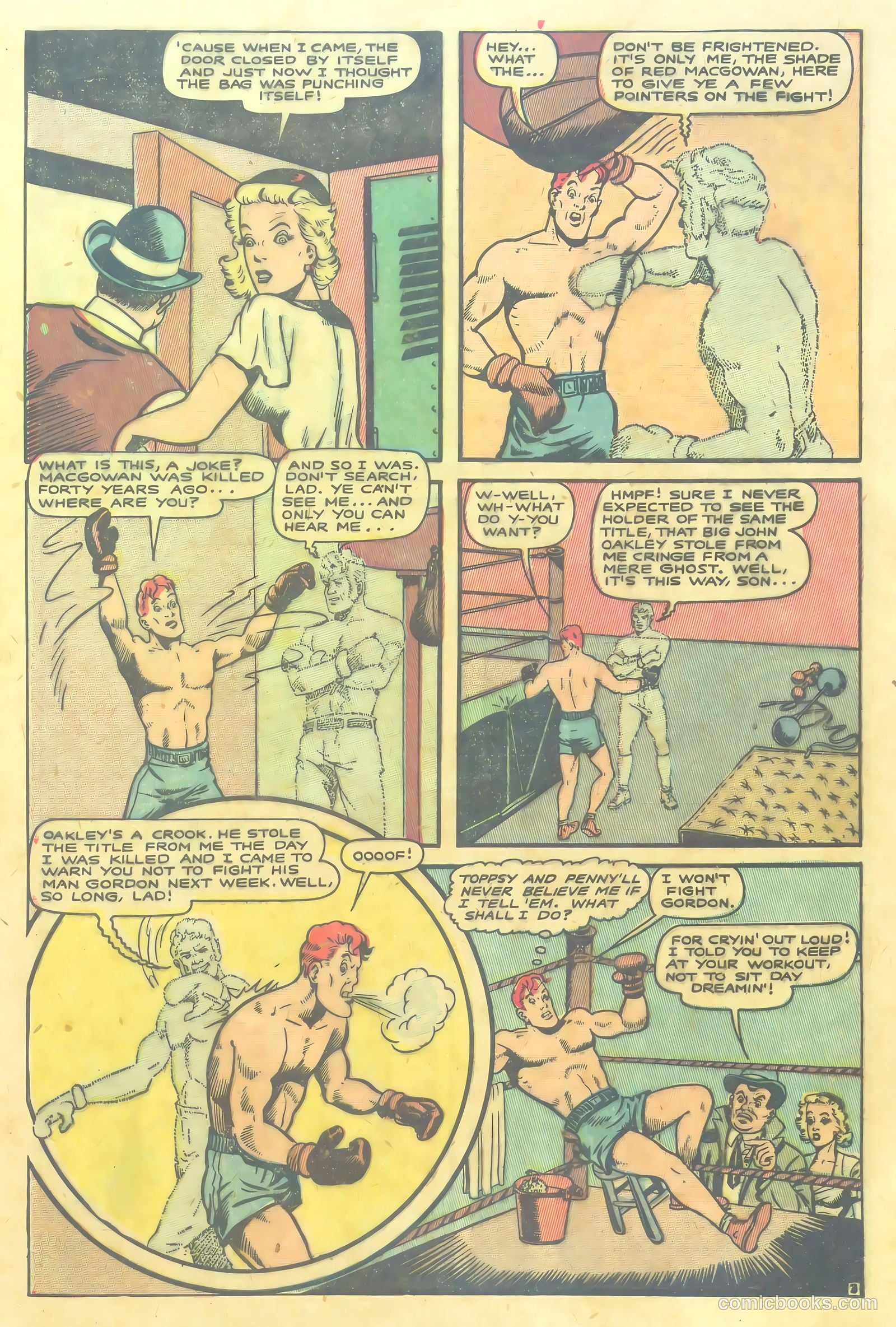 Slick Chick Comics #1 (1947) — page 21 of 36