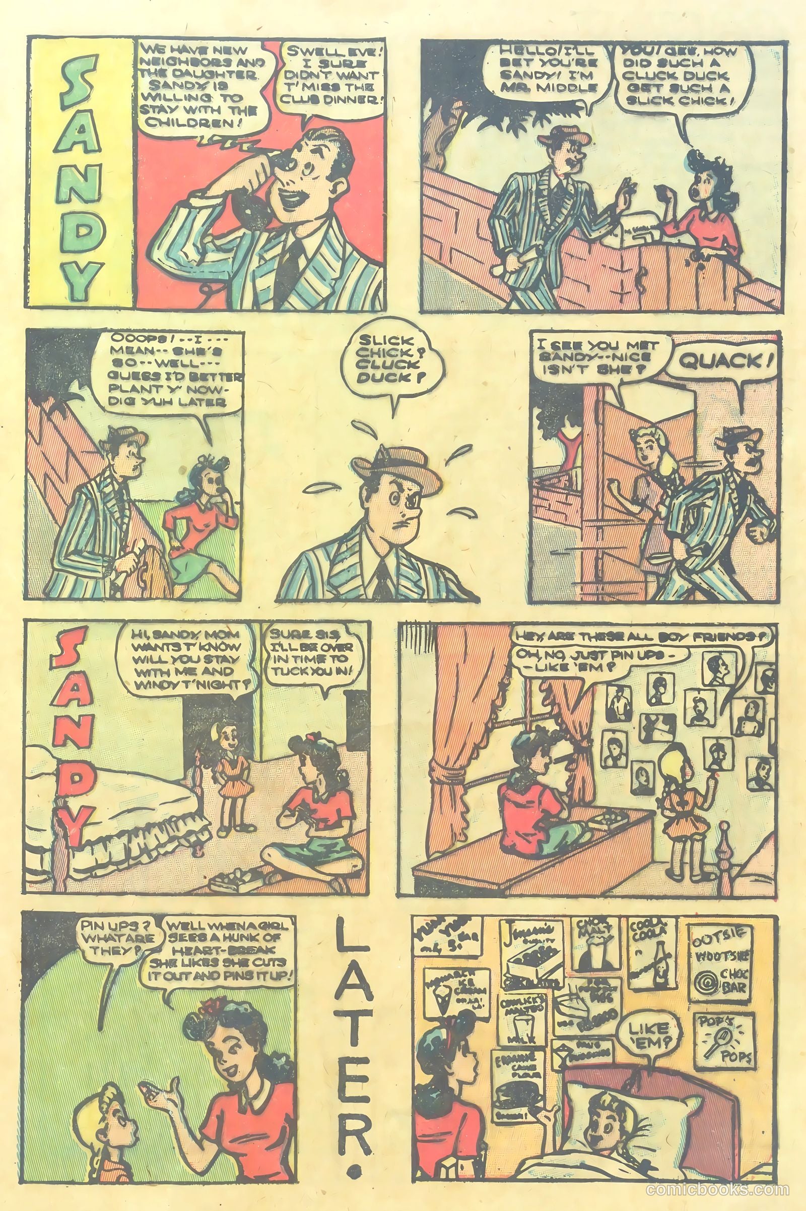 Slick Chick Comics #1 (1947) — page 25 of 36