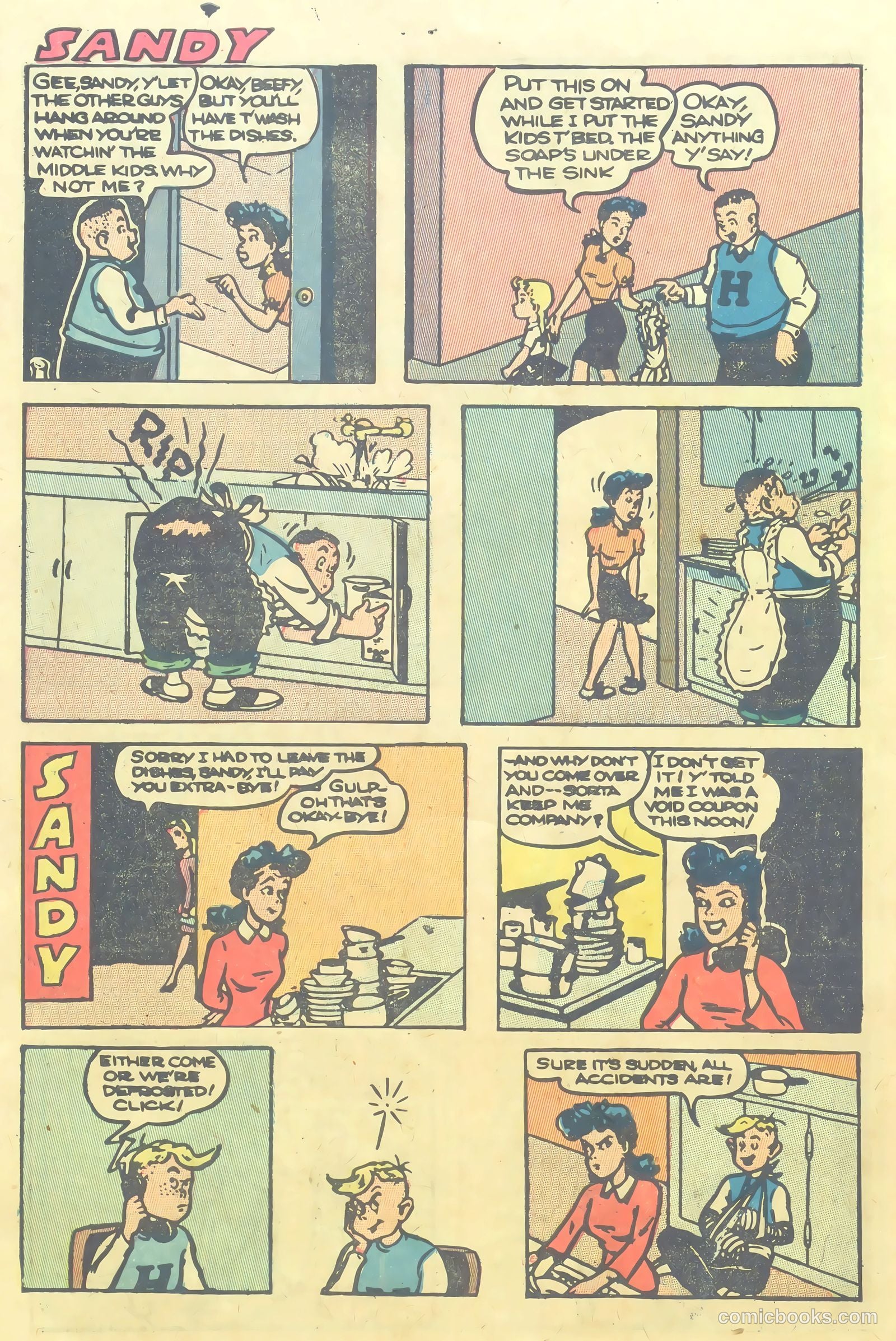 Slick Chick Comics #1 (1947) — page 26 of 36