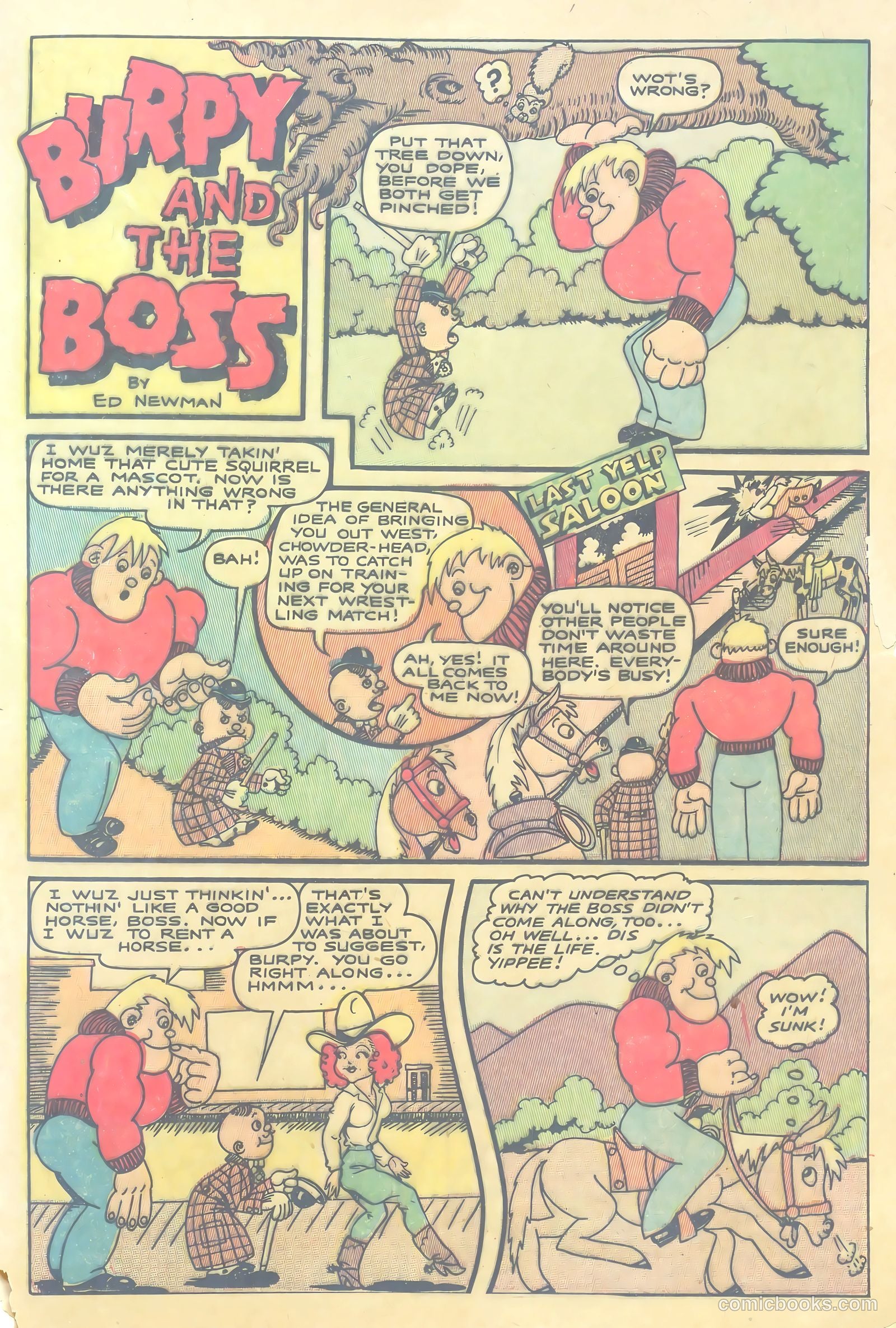 Slick Chick Comics #1 (1947) — page 33 of 36