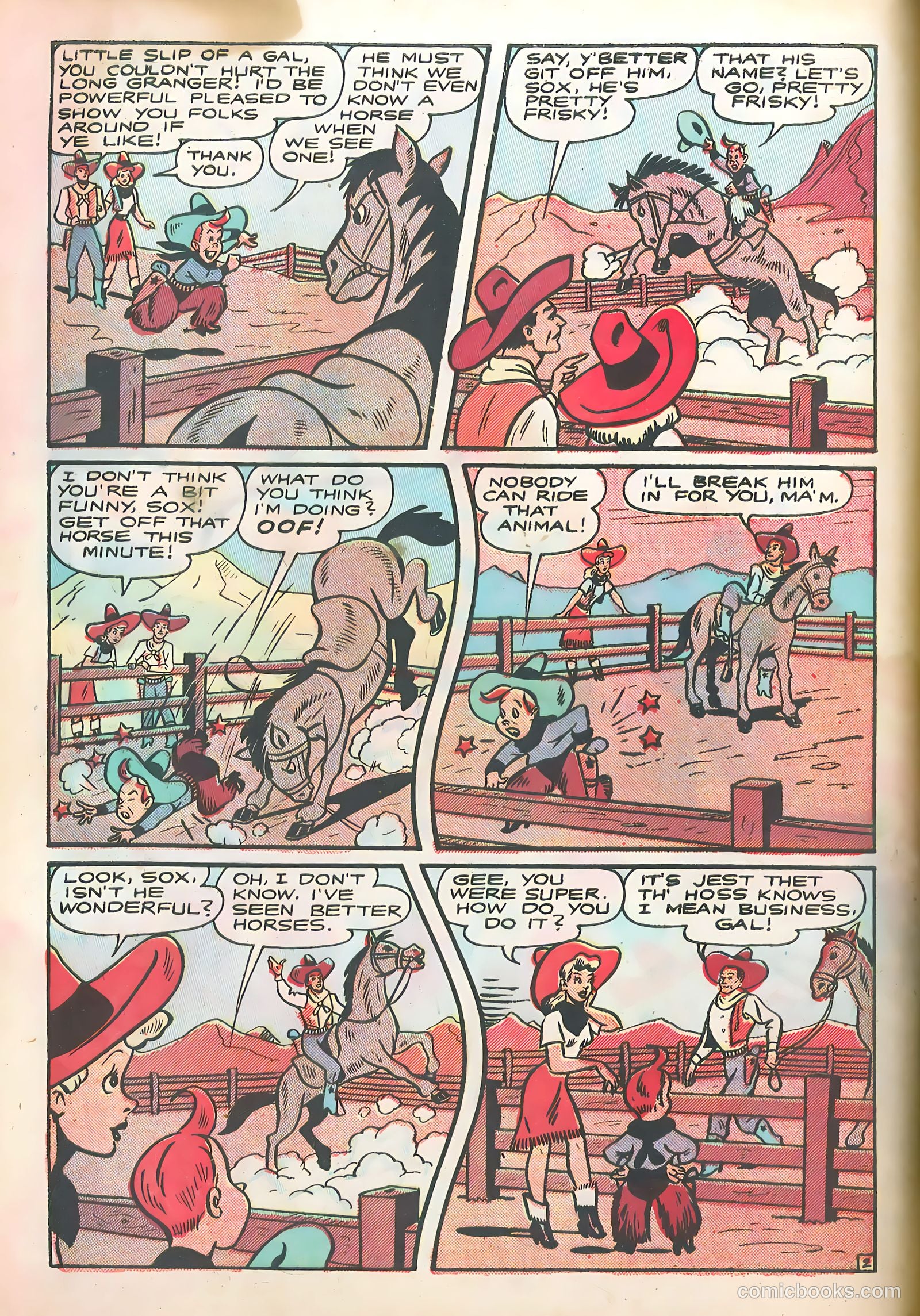 Slick Chick Comics #3 (1947) — page 4