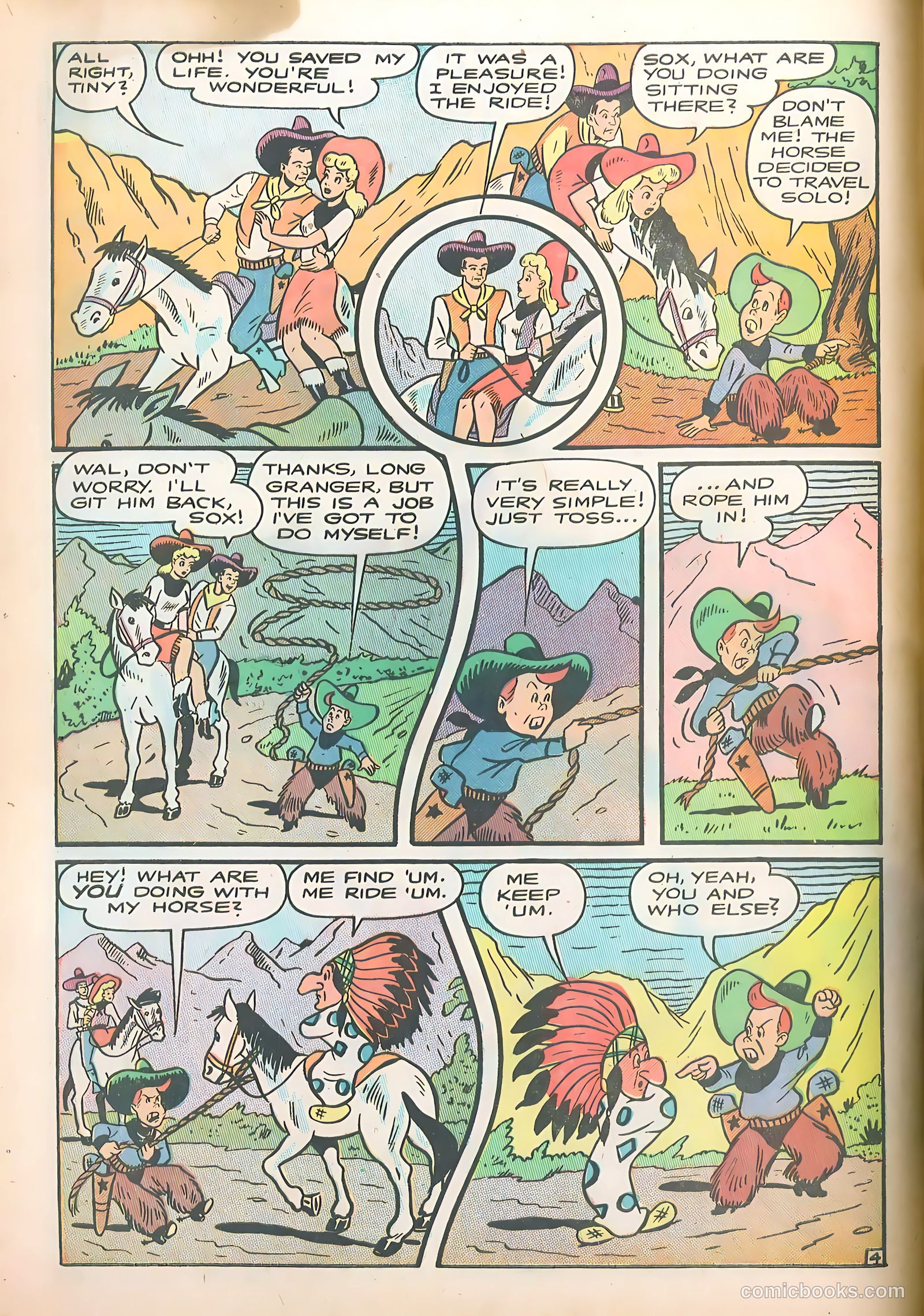 Slick Chick Comics #3 (1947) — page 6