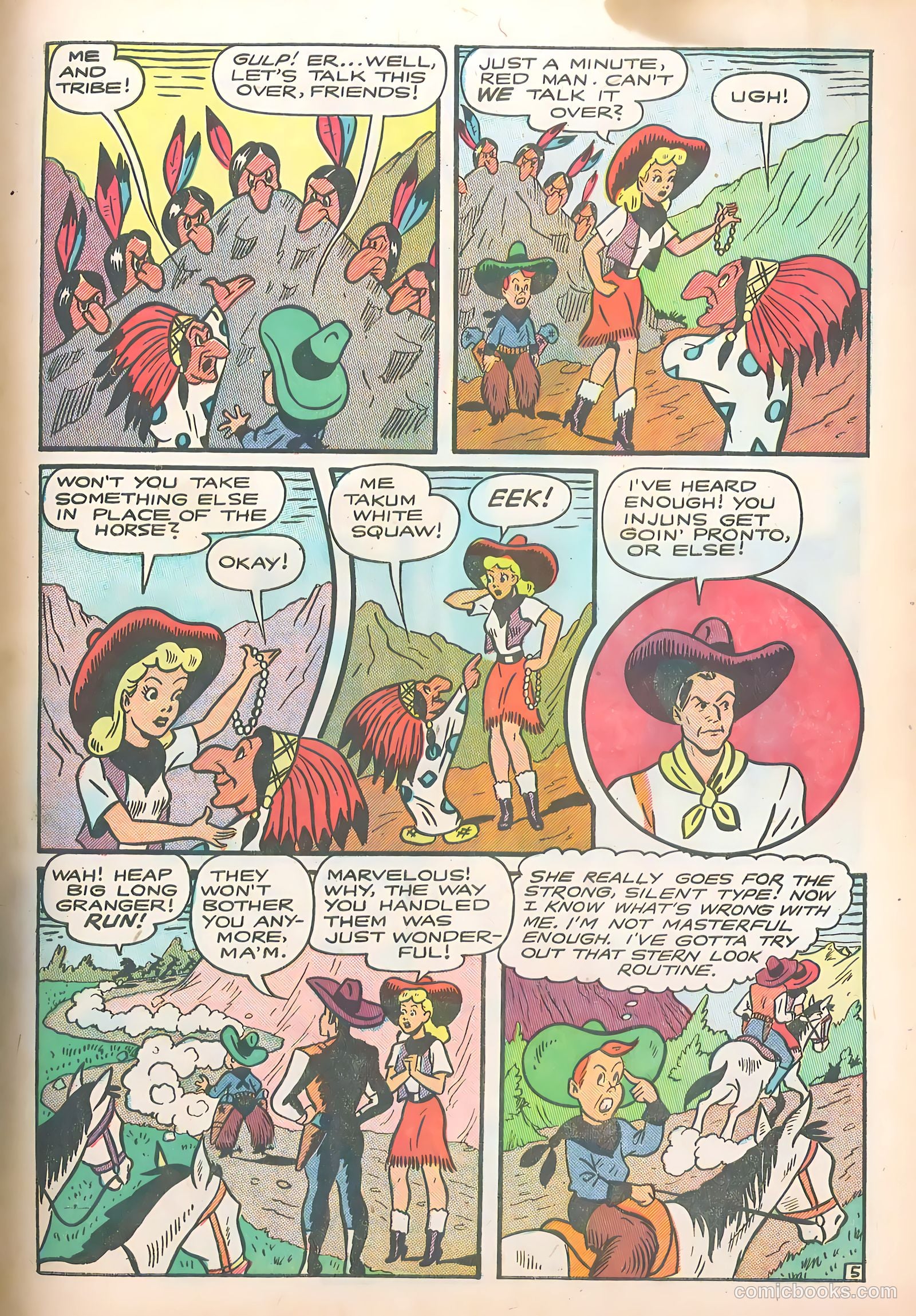 Slick Chick Comics #3 (1947) — page 7