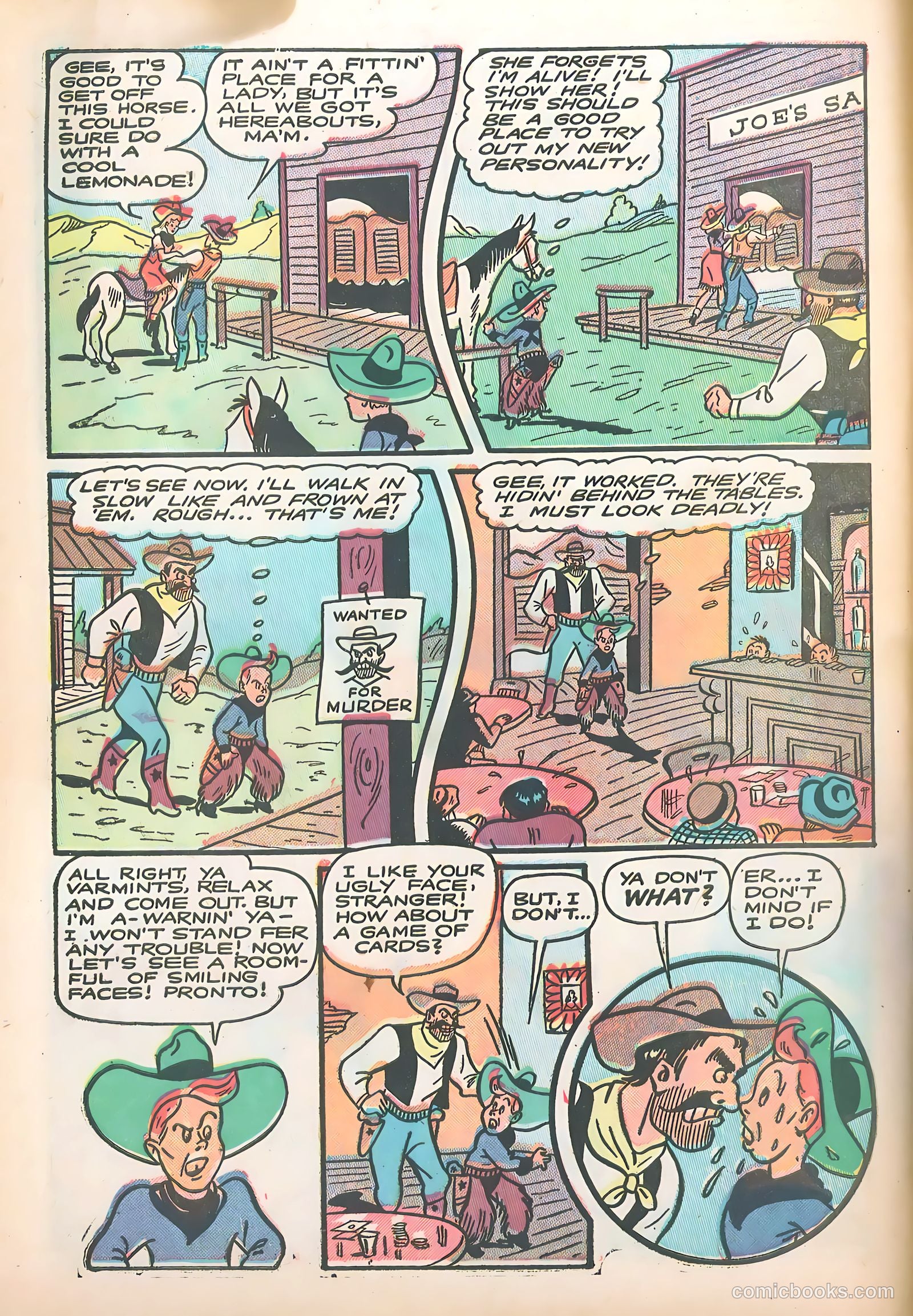 Slick Chick Comics #3 (1947) — page 8