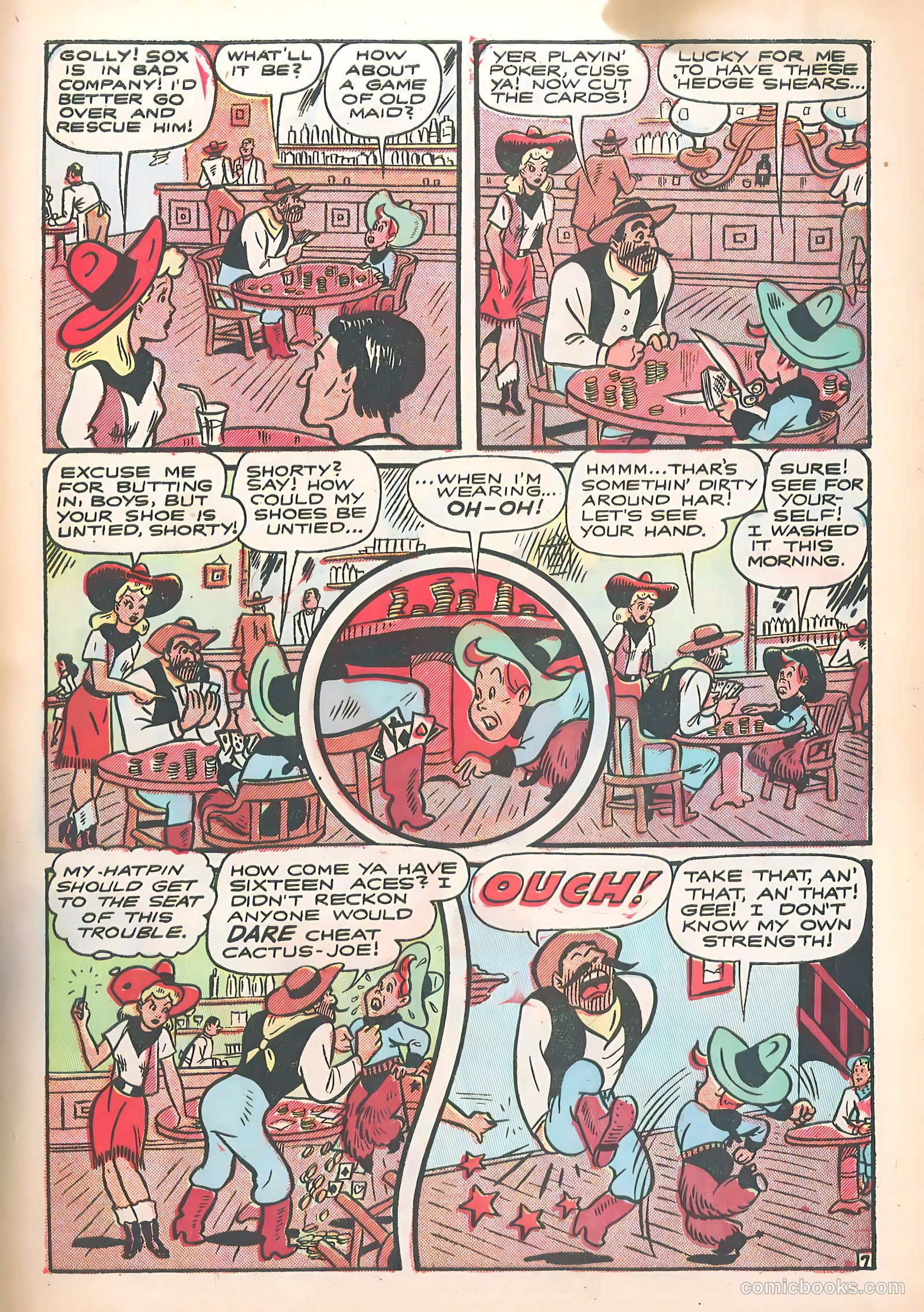 Slick Chick Comics #3 (1947) — page 9