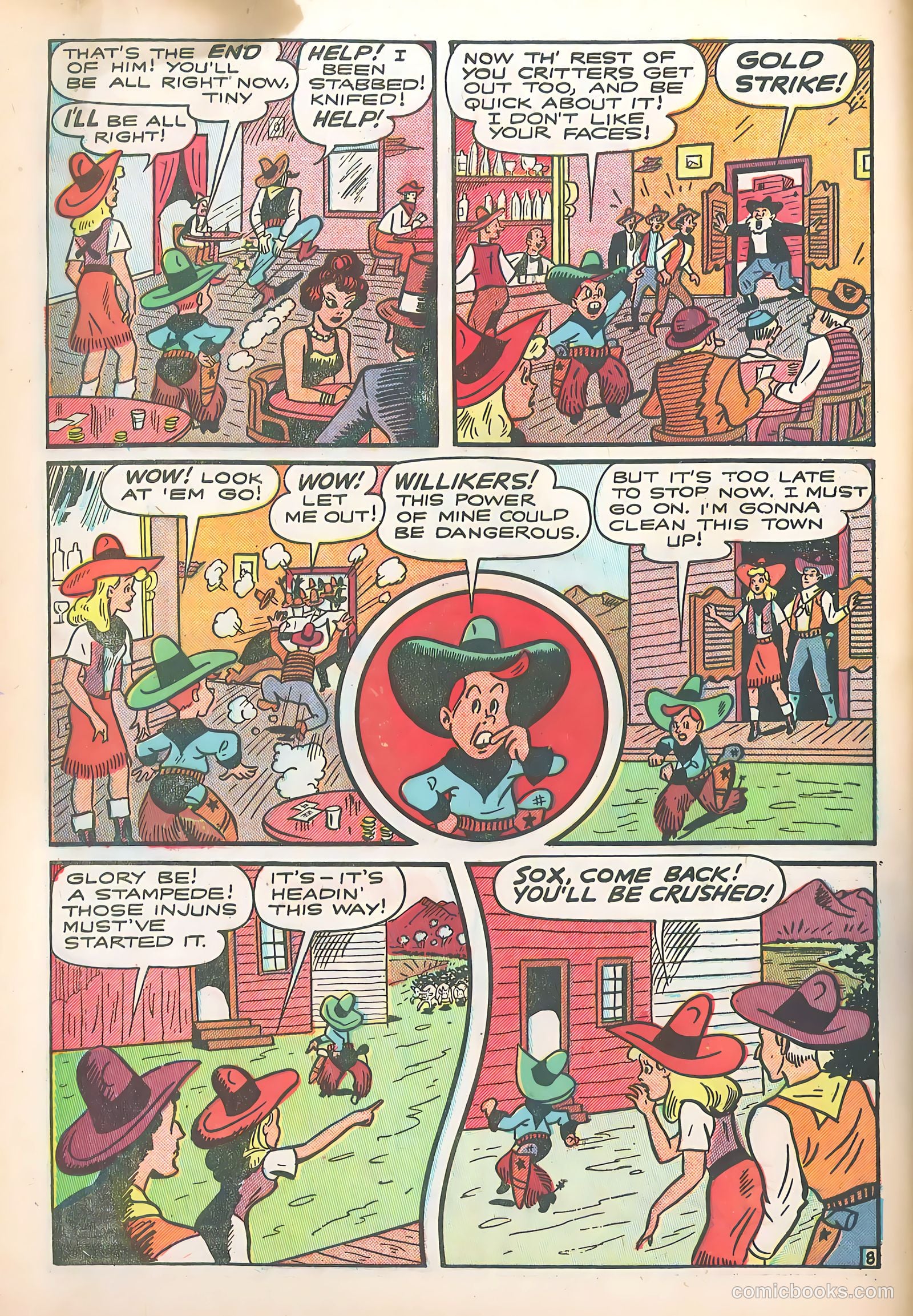 Slick Chick Comics #3 (1947) — page 10