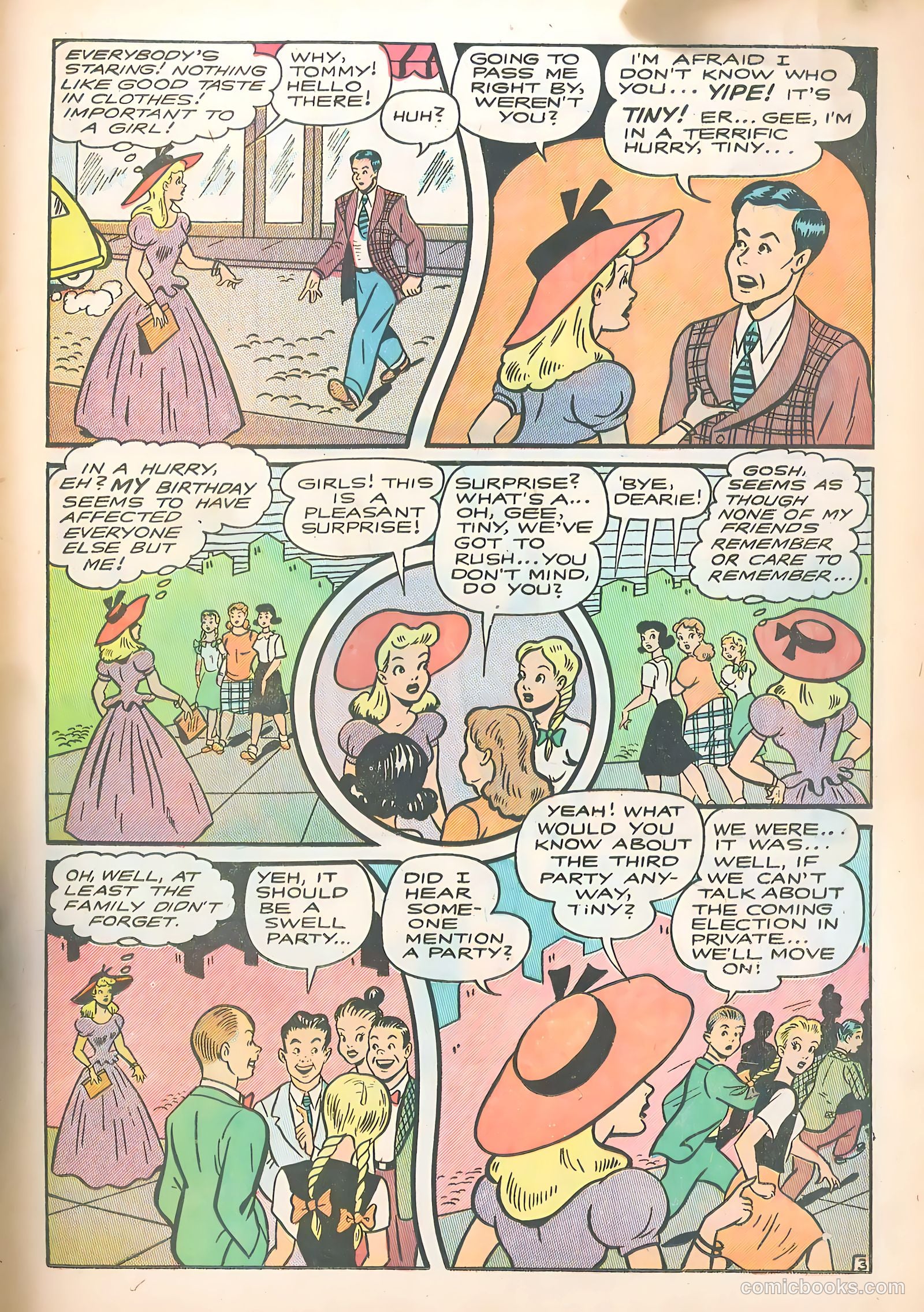 Slick Chick Comics #3 (1947) — page 15