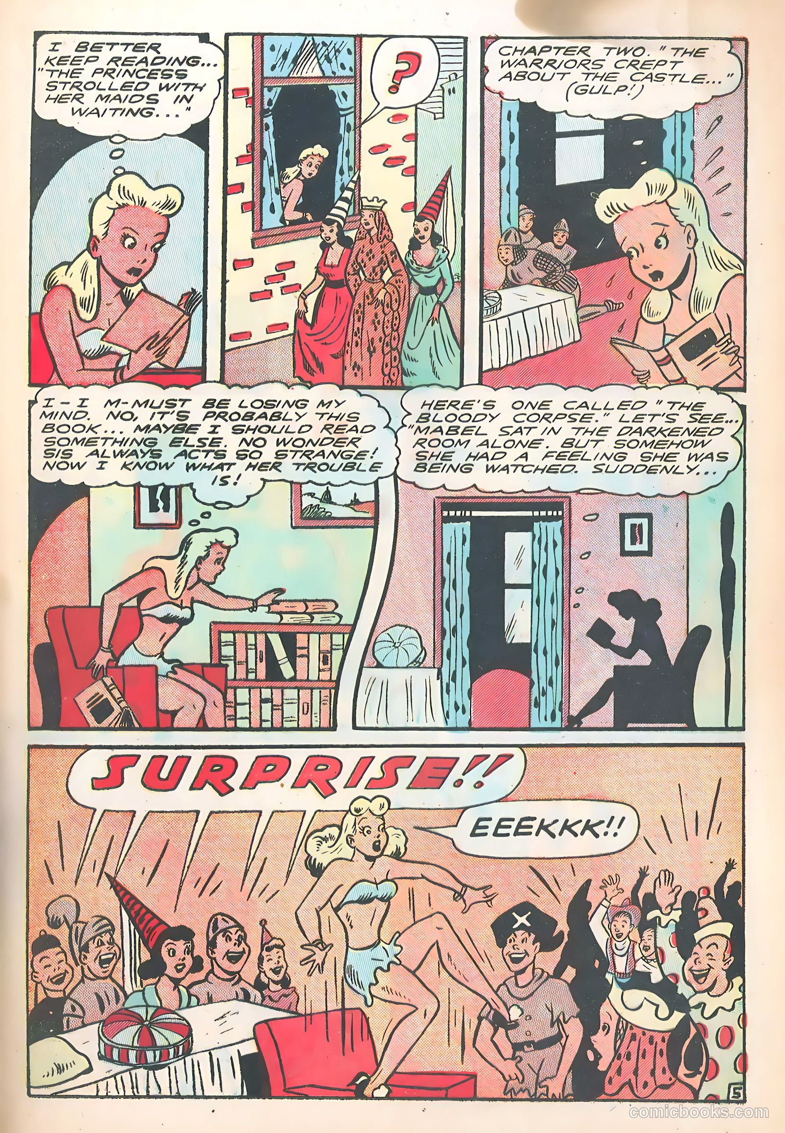 Slick Chick Comics #3 (1947) — page 17