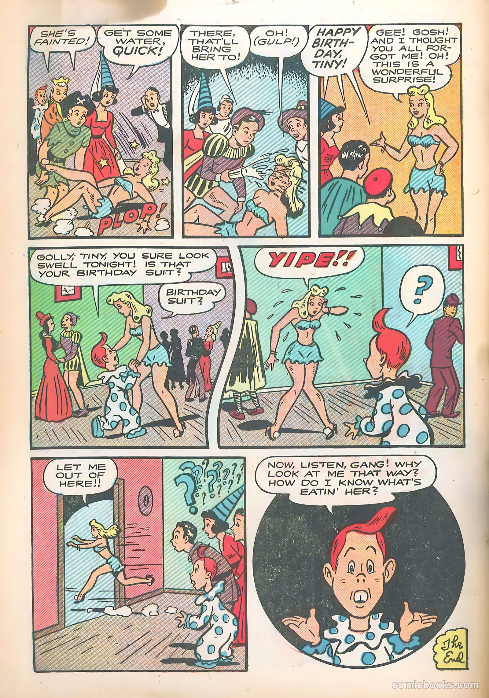Slick Chick Comics #3 (1947) — page 18