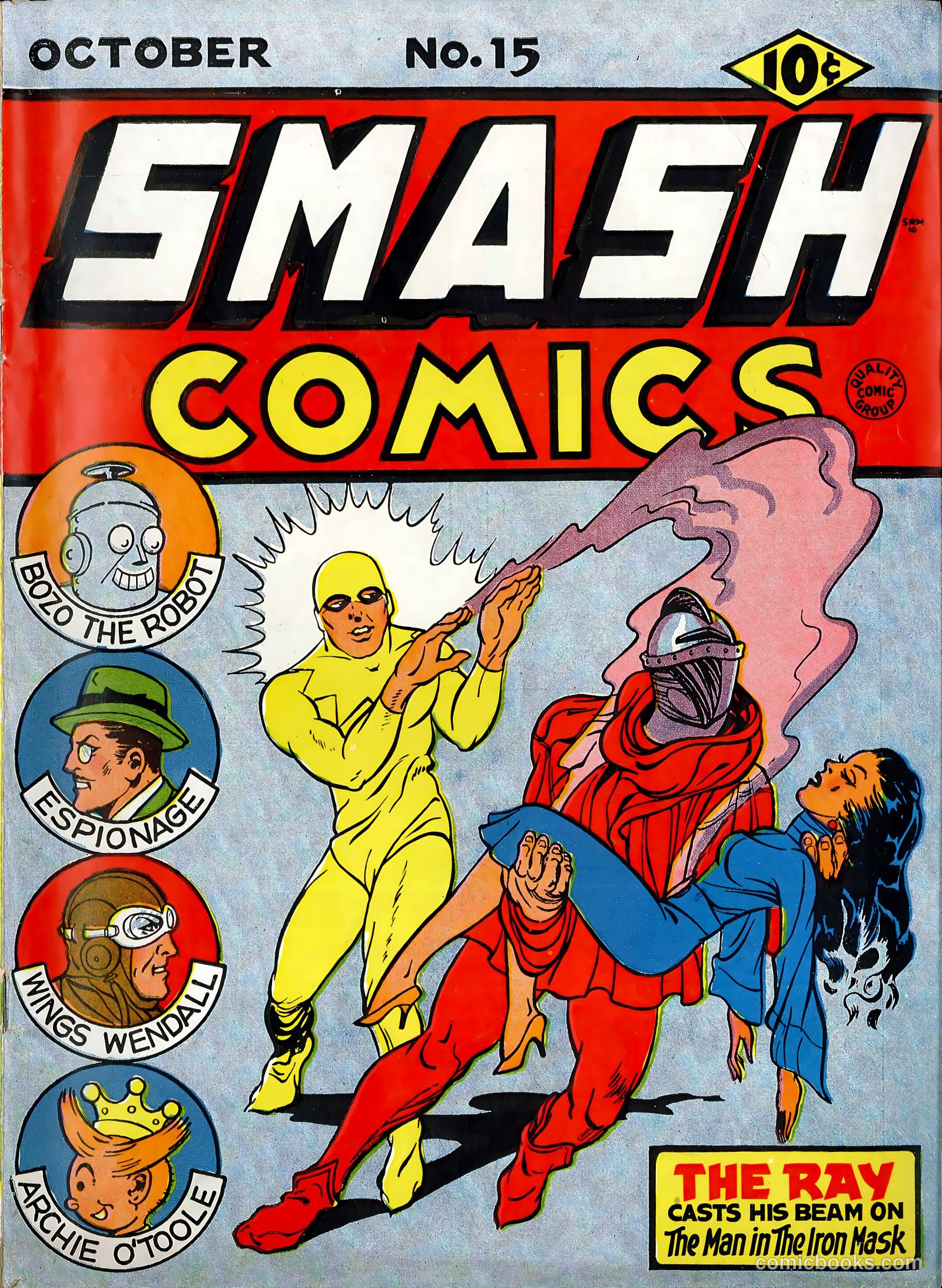 Smash Comics #15 (1940) — page 1 of 68