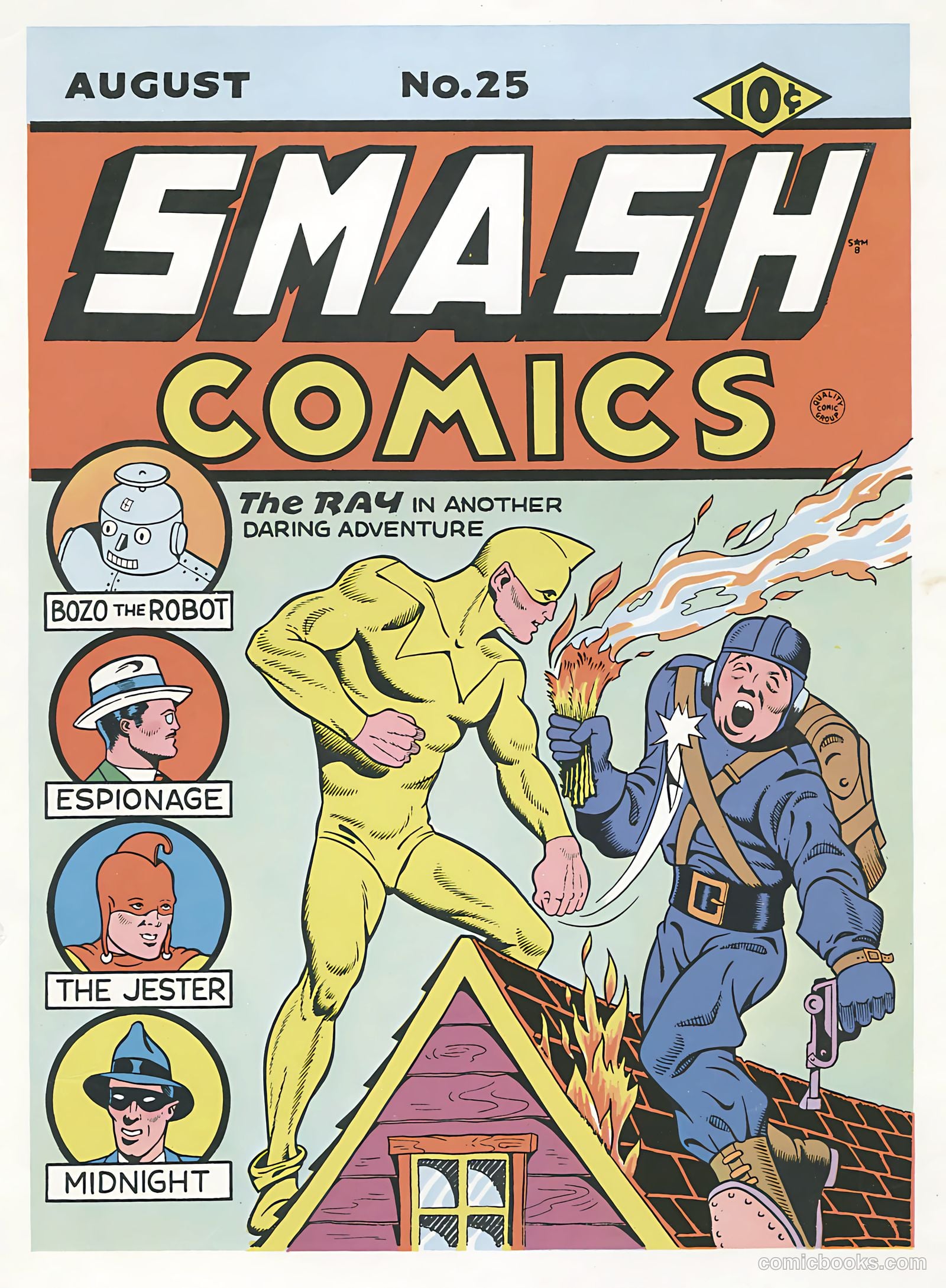 Smash Comics #25 (1941) — page 1 of 69