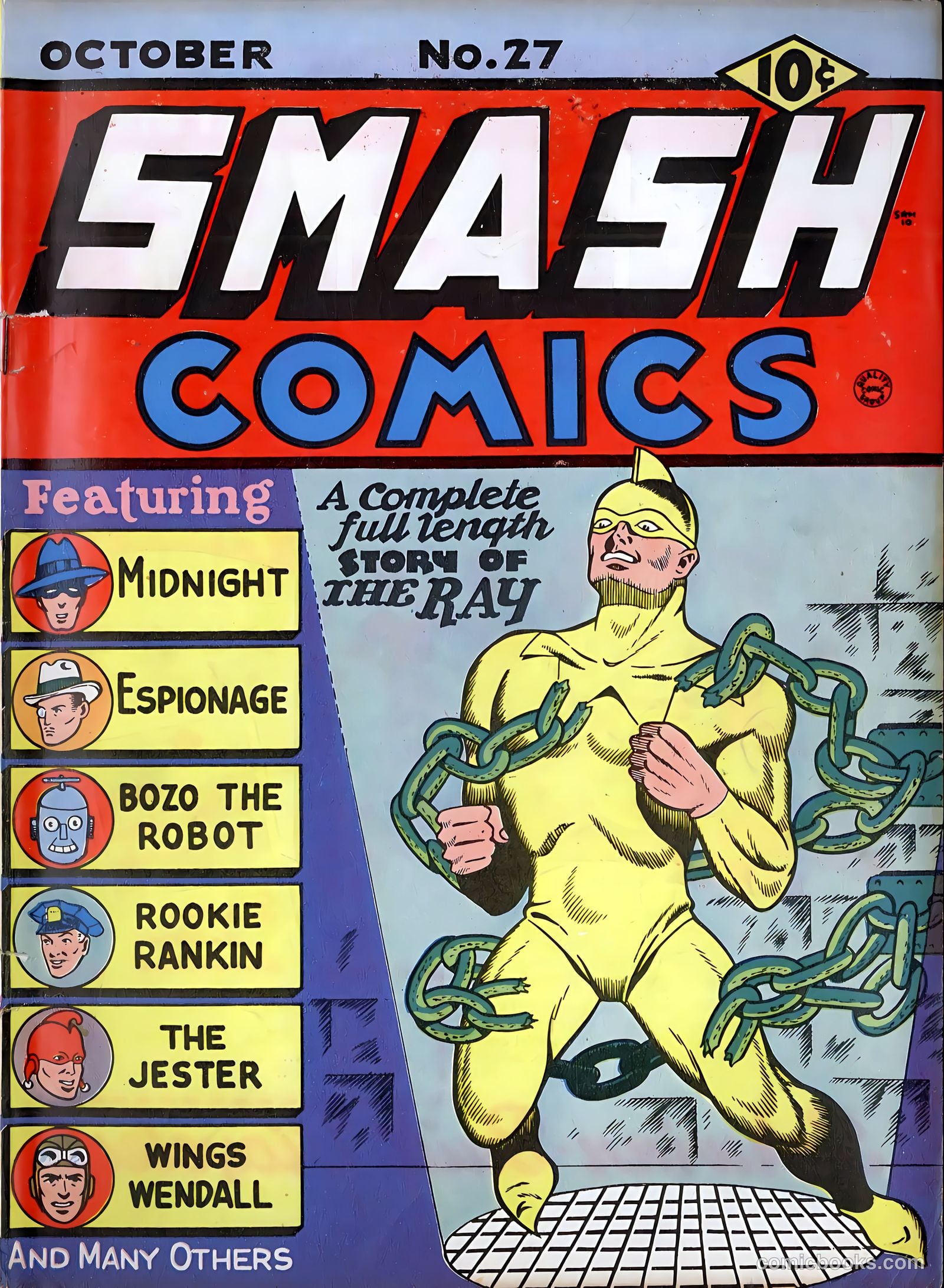 Smash Comics #27 (1941) — page 1 of 67