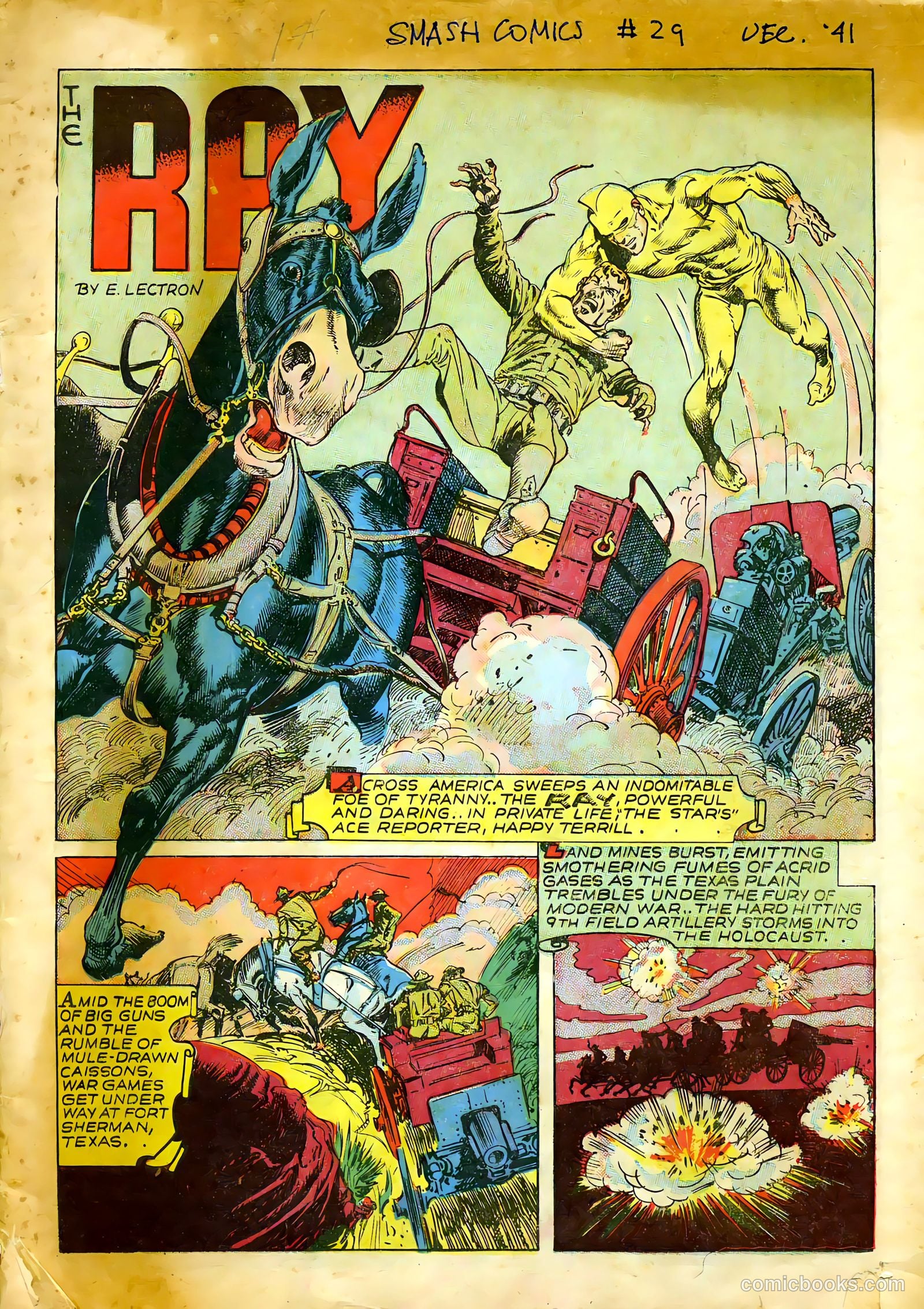 Smash Comics #29 (1941) — page 2 of 67