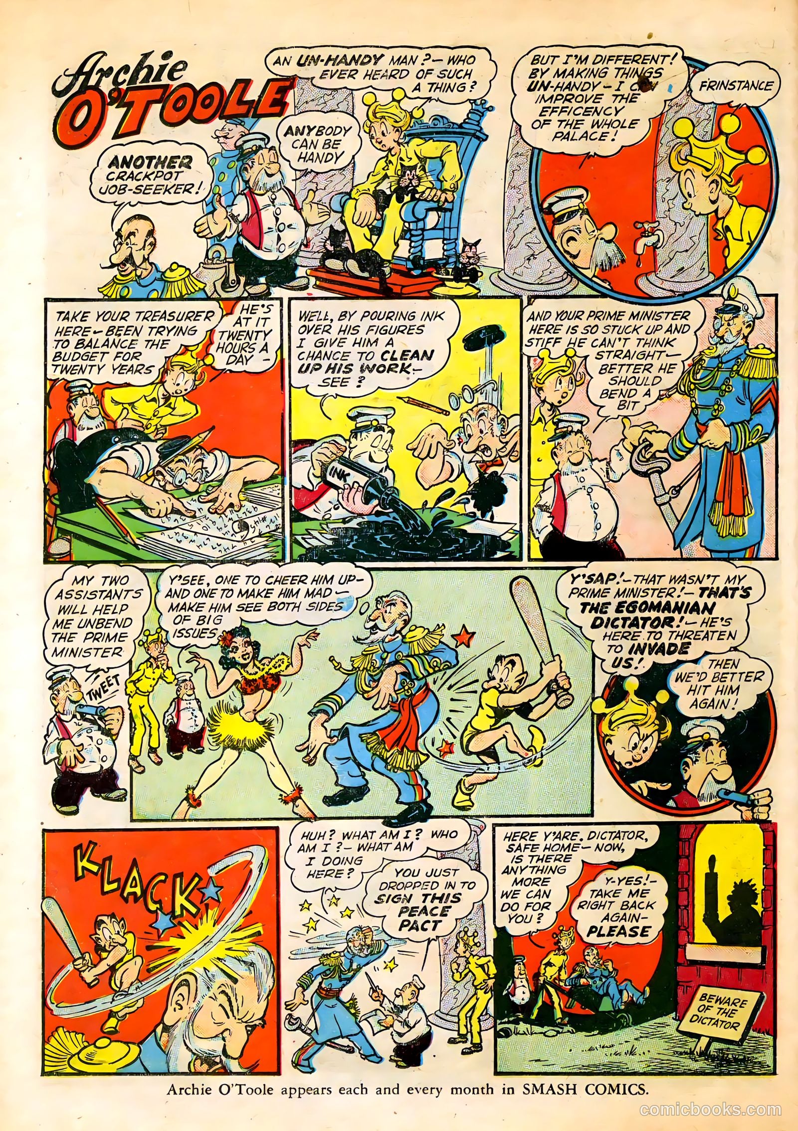 Smash Comics #29 (1941) — page 17 of 67