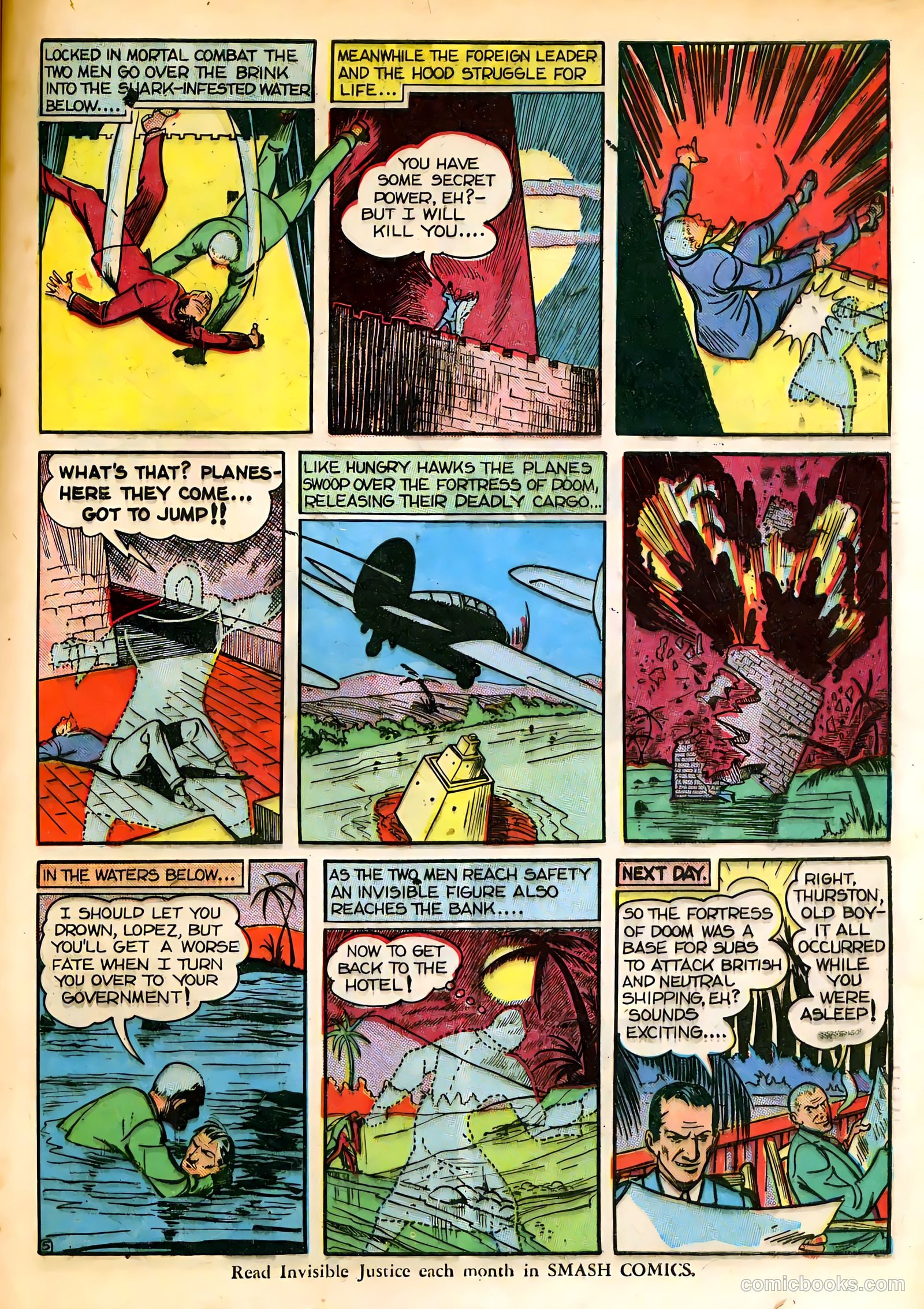 Smash Comics #29 (1941) — page 32 of 67