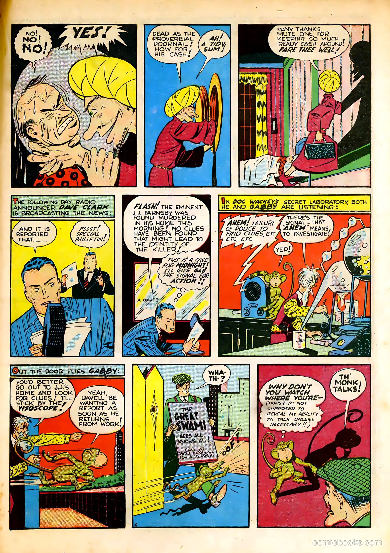 Smash Comics #29 (1941) — page 34 of 67
