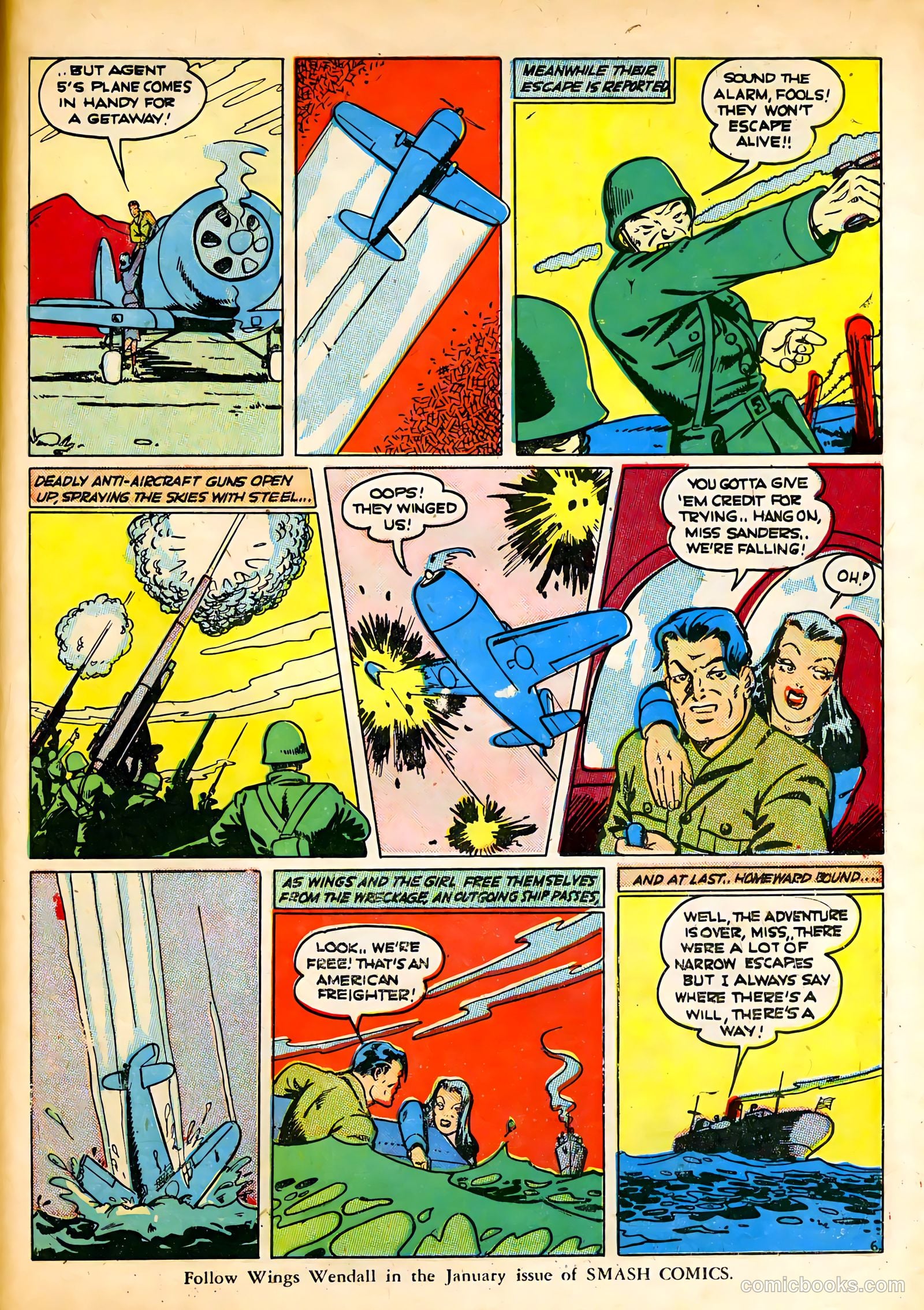 Smash Comics #29 (1941) — page 44 of 67