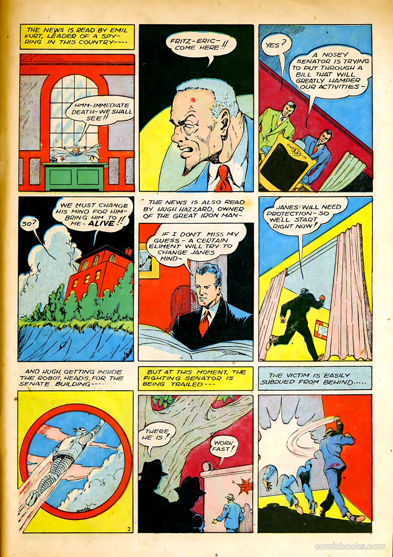 Smash Comics #29 (1941) — page 60 of 67
