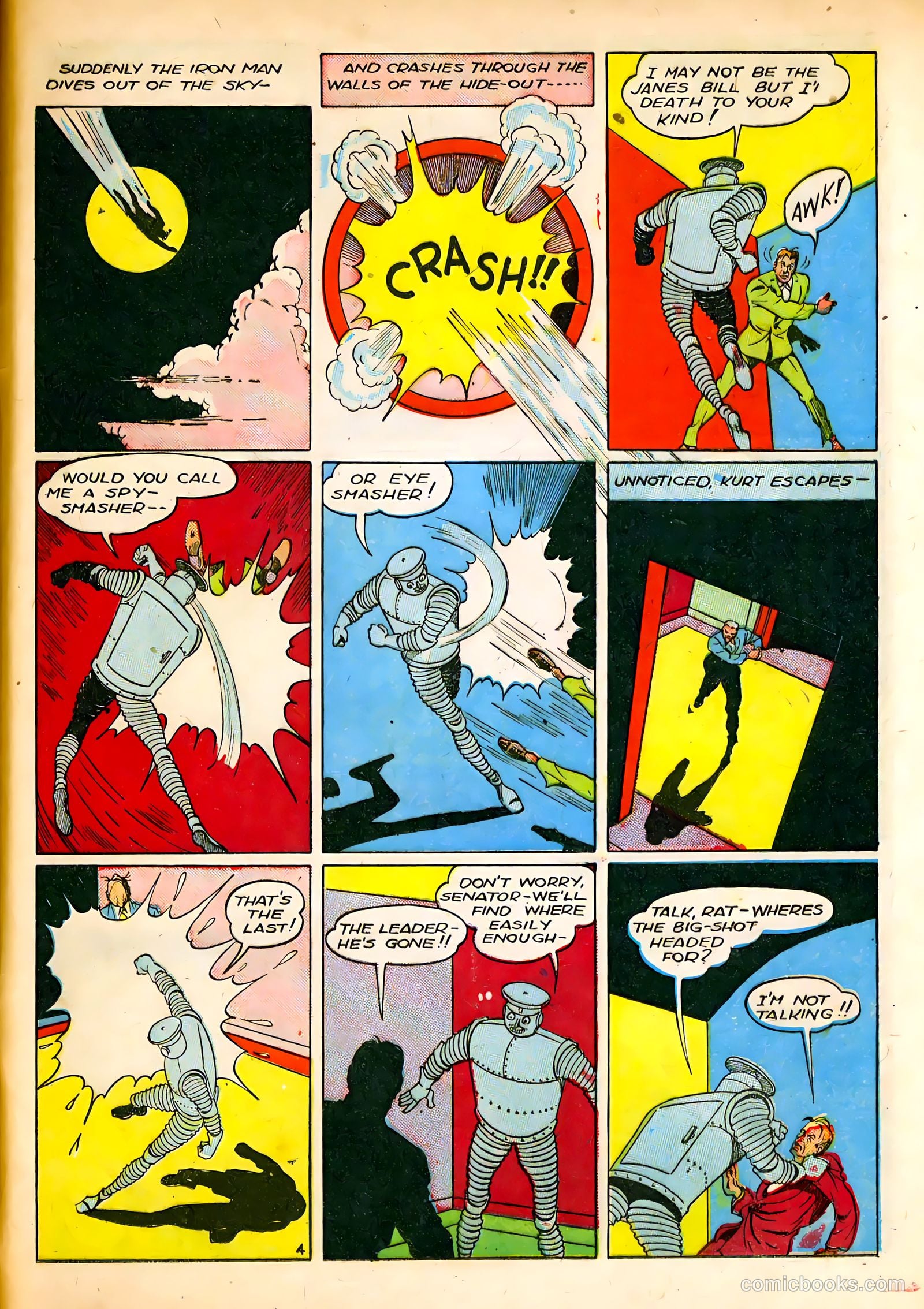 Smash Comics #29 (1941) — page 62 of 67