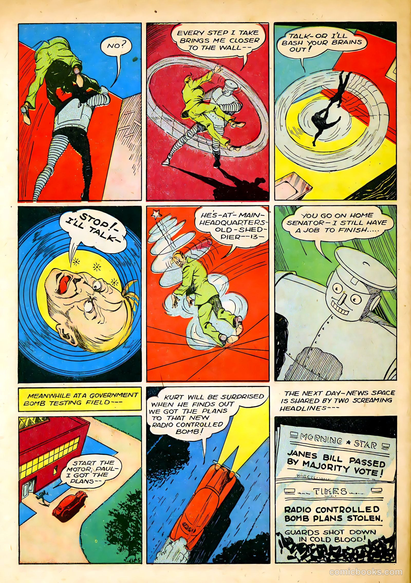 Smash Comics #29 (1941) — page 63 of 67