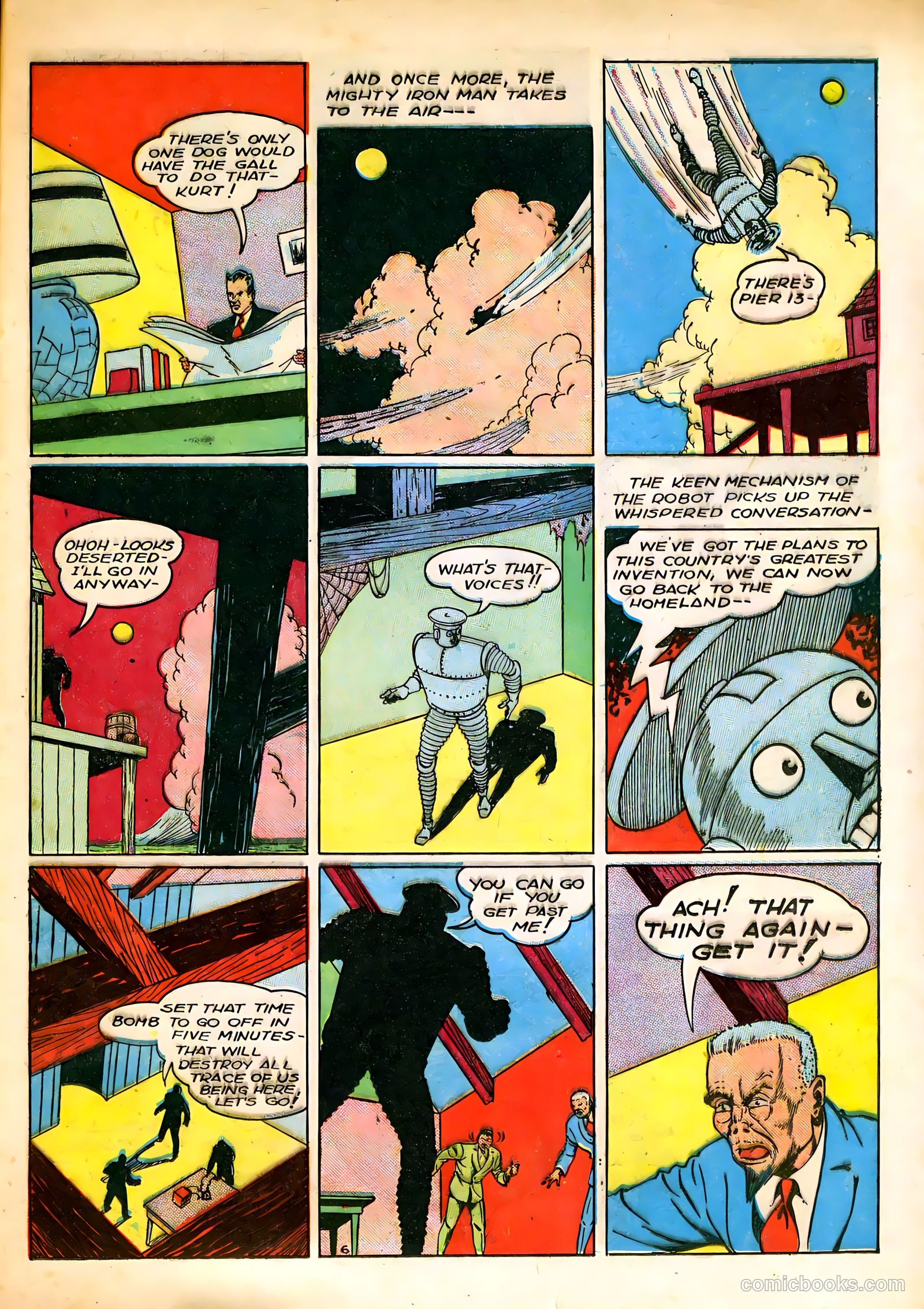 Smash Comics #29 (1941) — page 64 of 67
