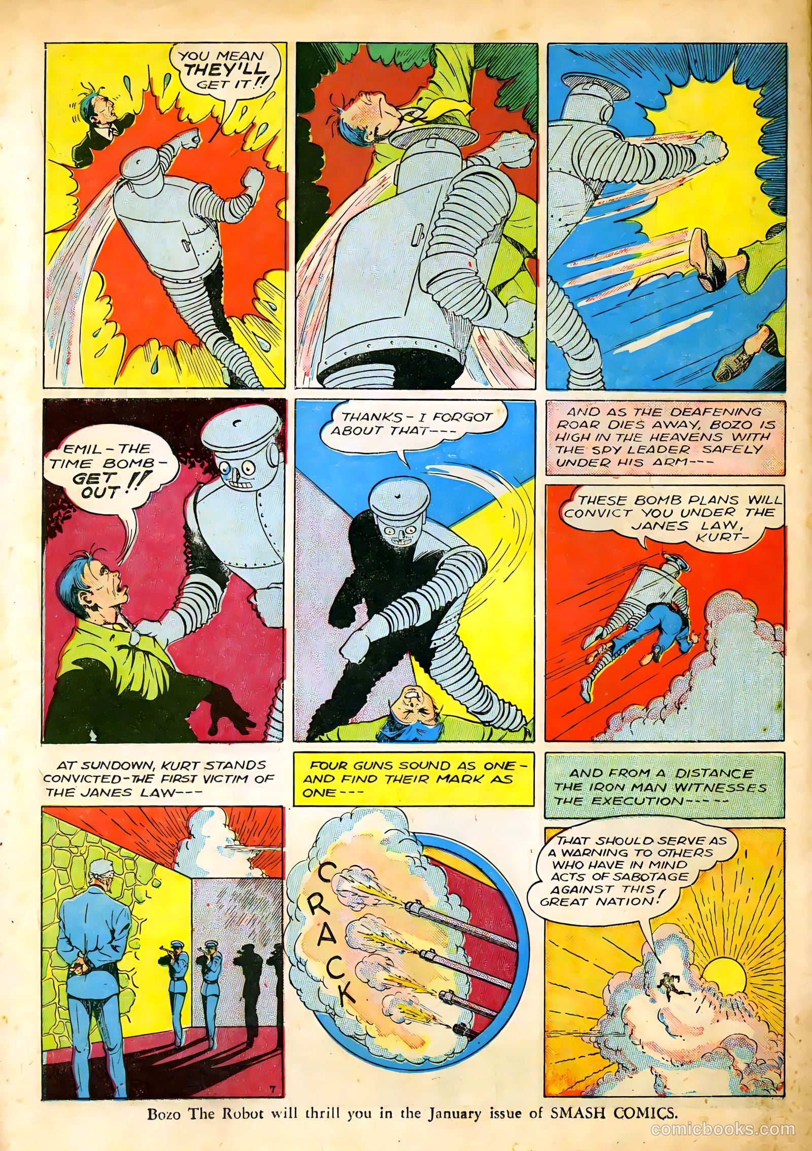 Smash Comics #29 (1941) — page 65 of 67