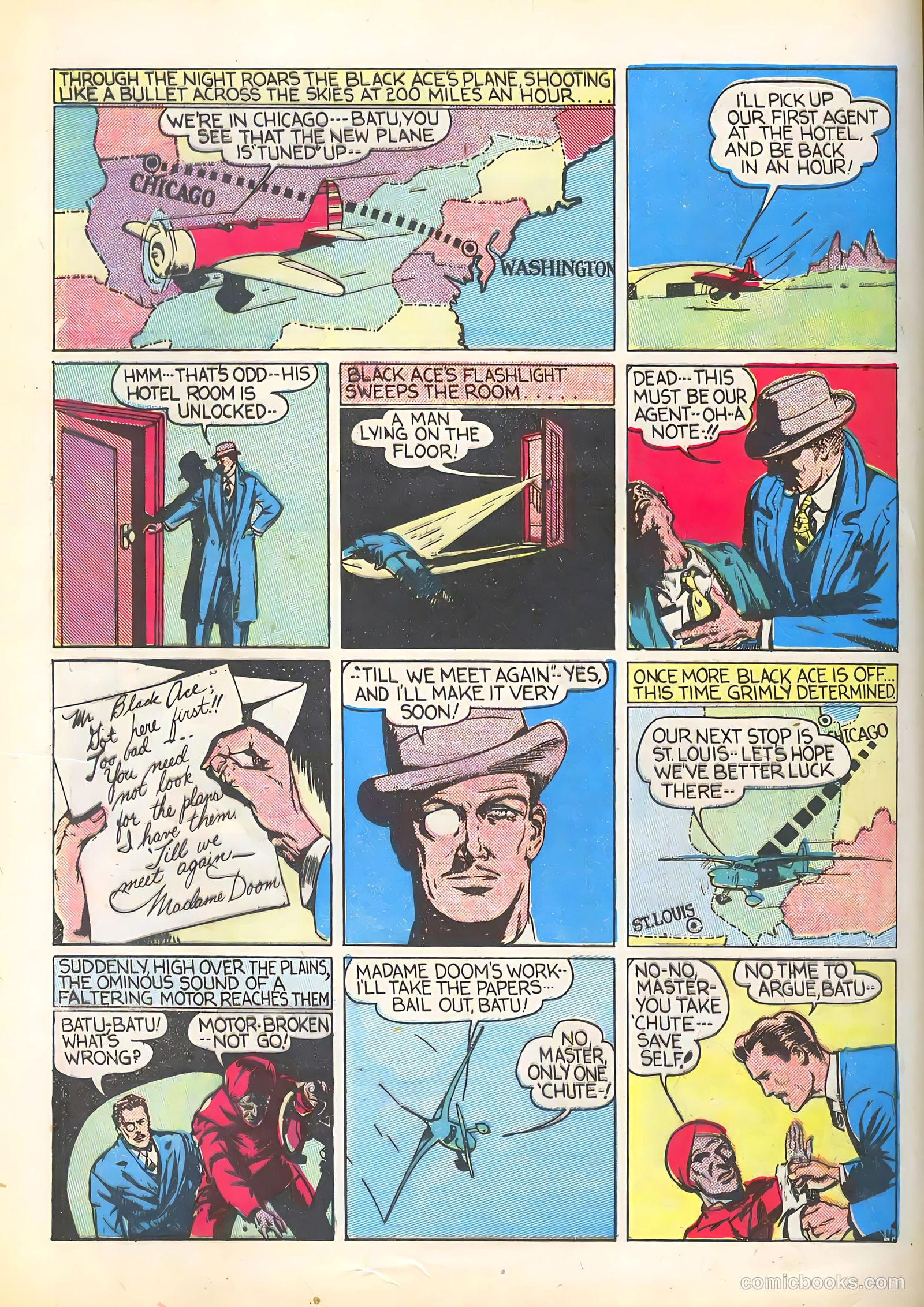 Smash Comics #3 (1939) — page 6 of 68