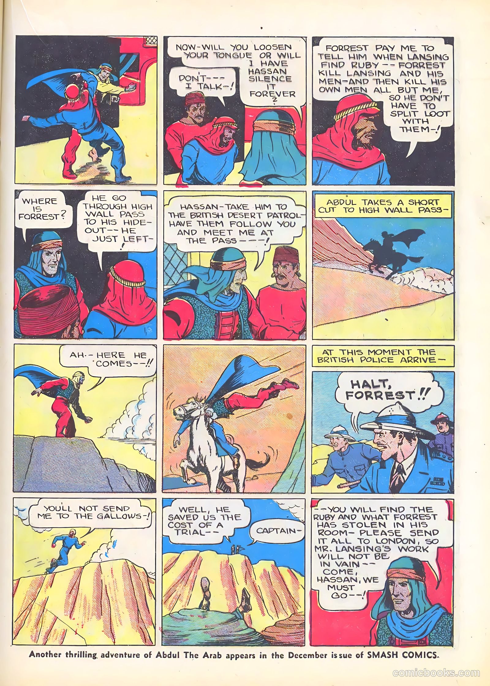 Smash Comics #3 (1939) — page 39 of 68
