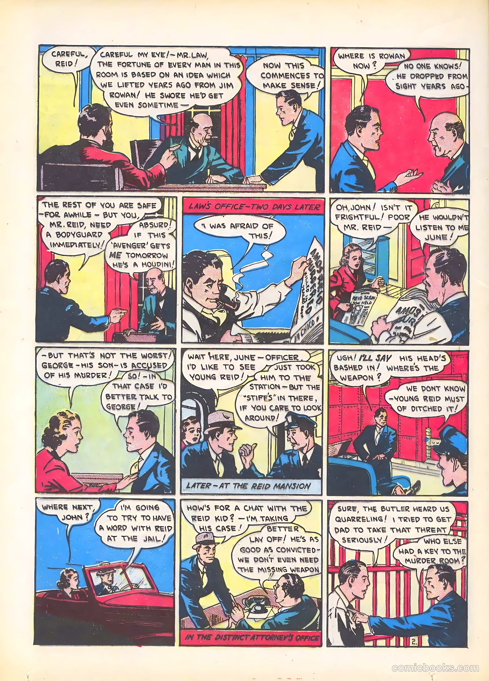 Smash Comics #3 (1939) — page 54 of 68