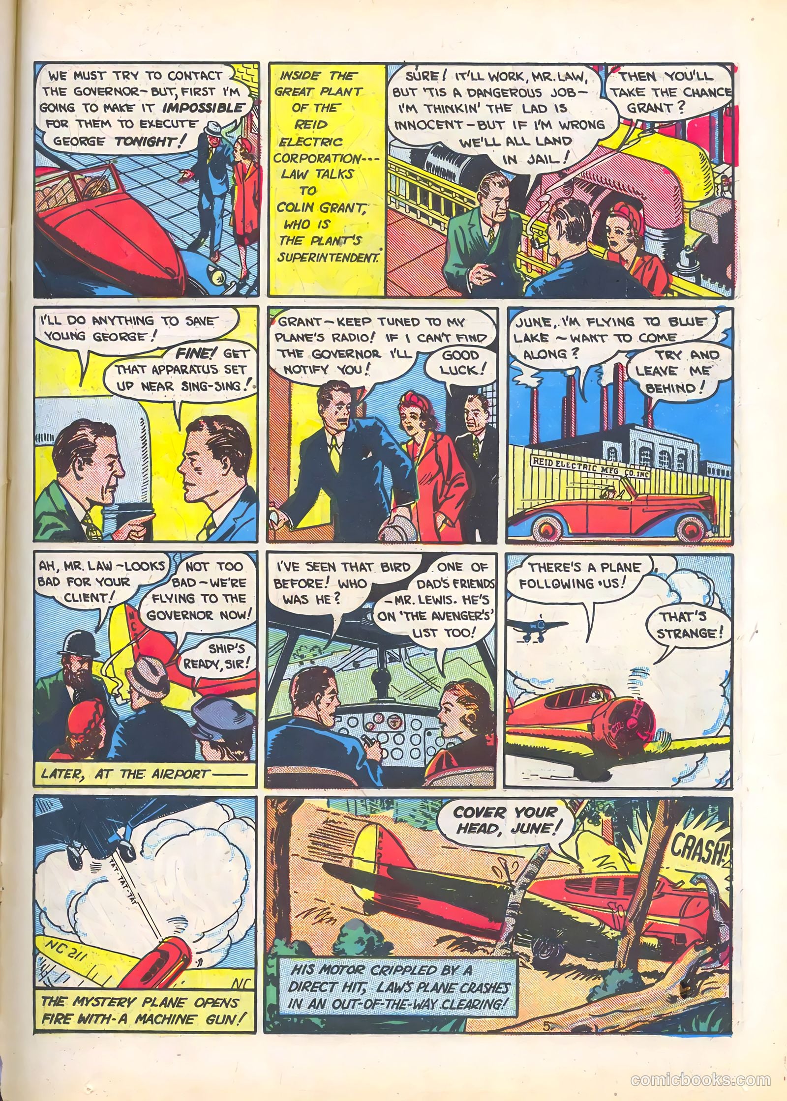 Smash Comics #3 (1939) — page 57 of 68