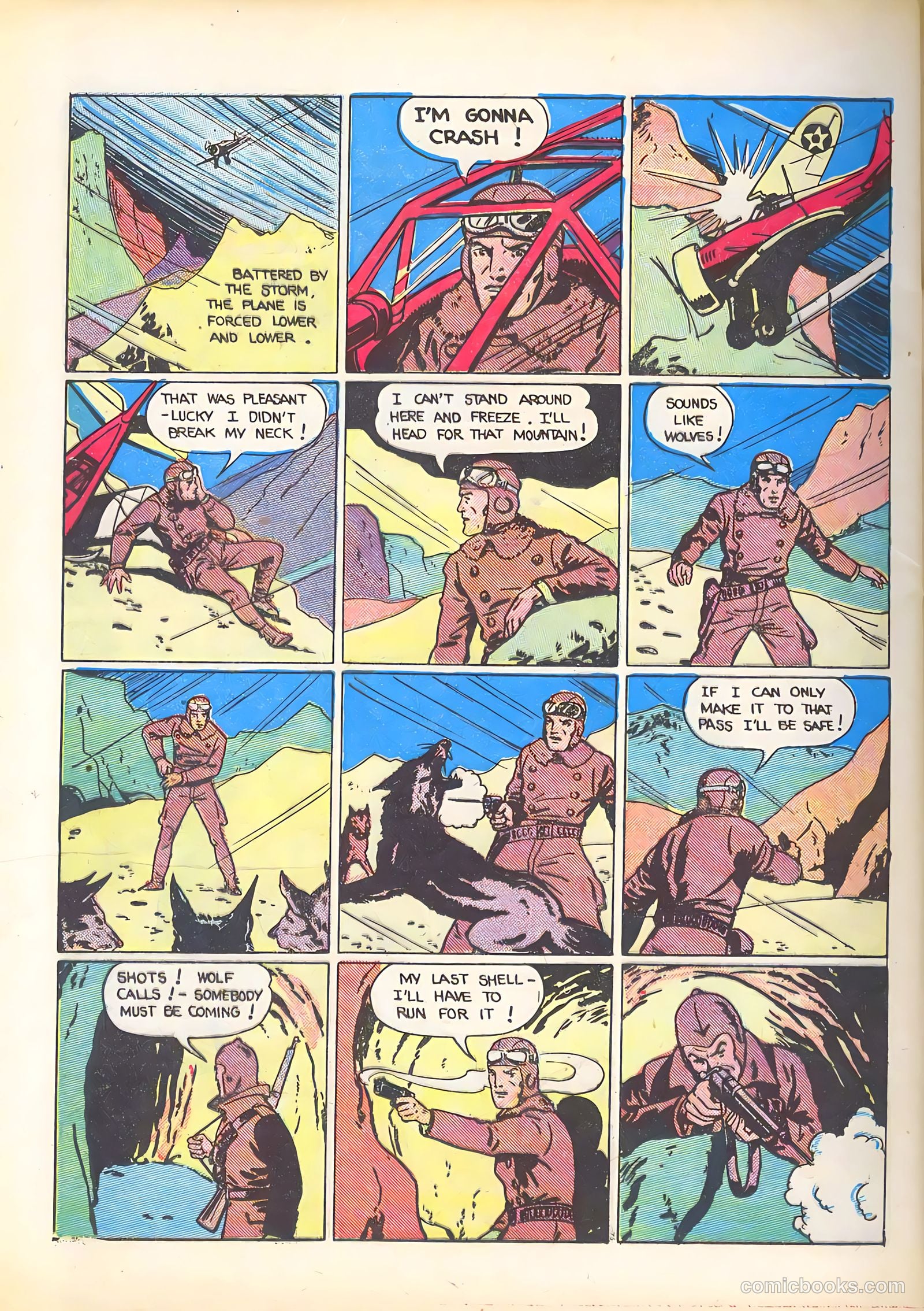 Smash Comics #3 (1939) — page 62 of 68