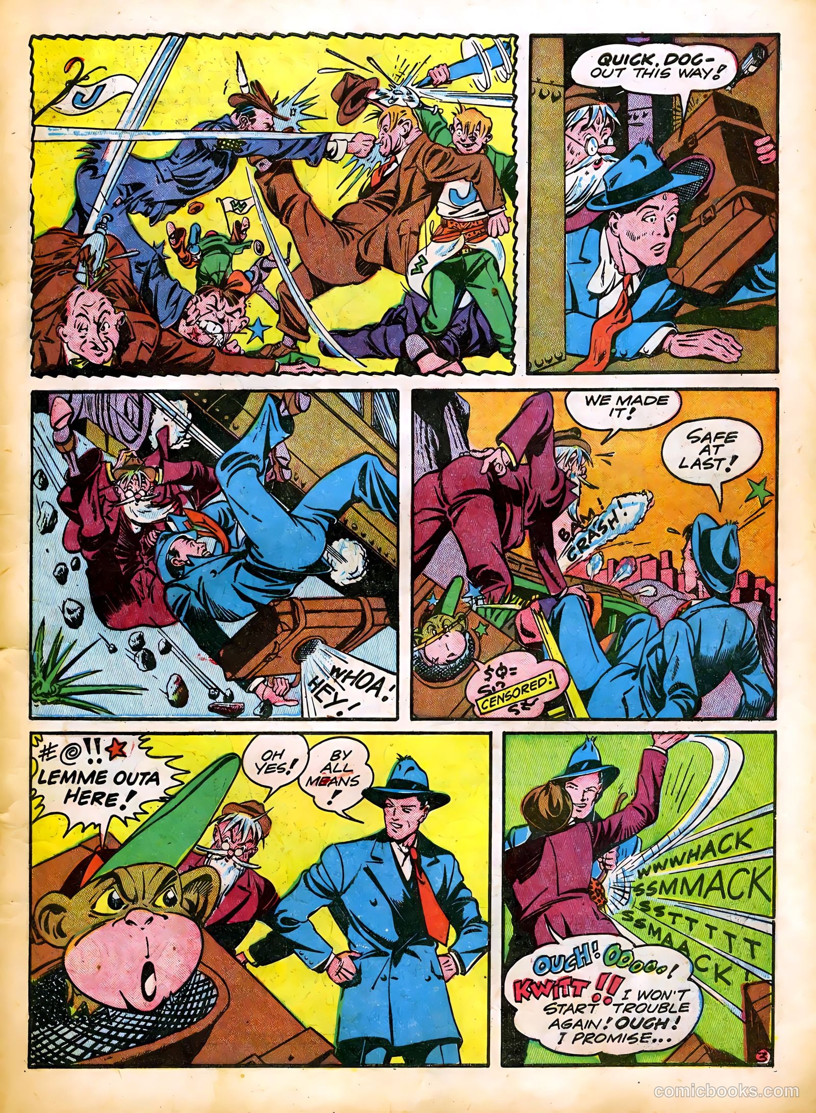 Smash Comics #39 (1943) — page 5 of 64