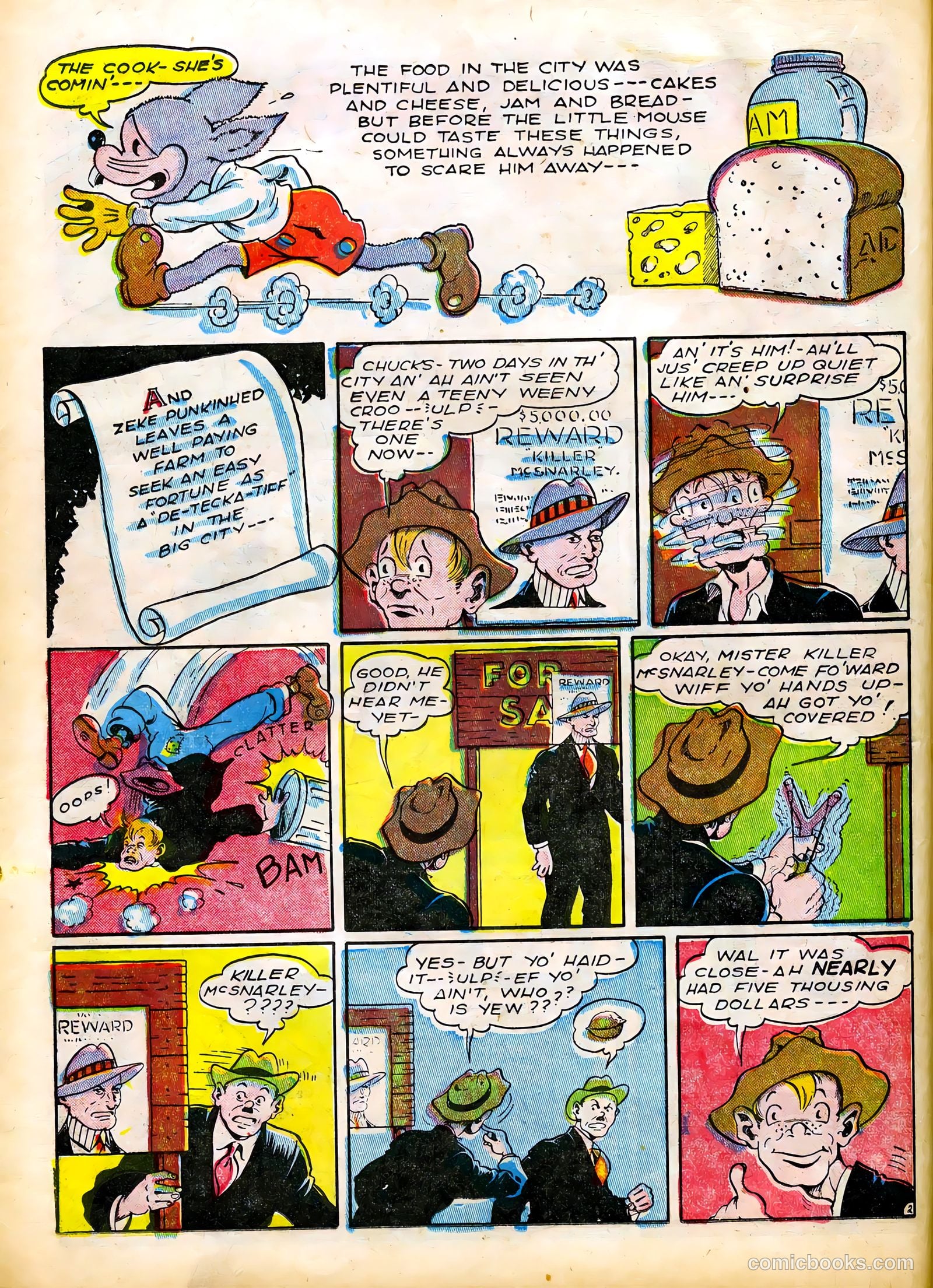 Smash Comics #39 (1943) — page 22 of 64