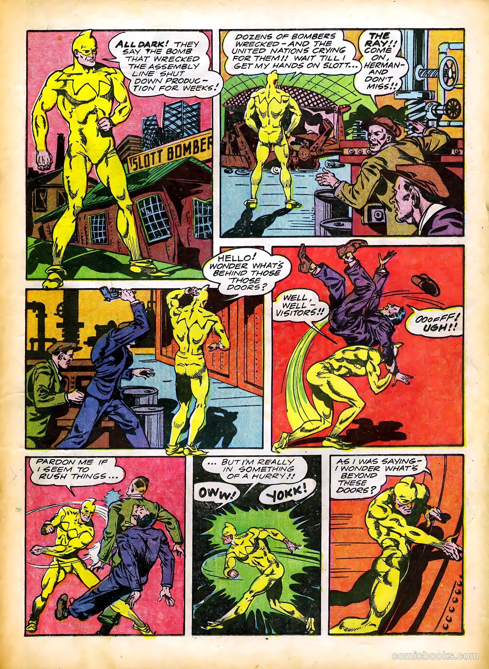 Smash Comics #39 (1943) — page 35 of 64