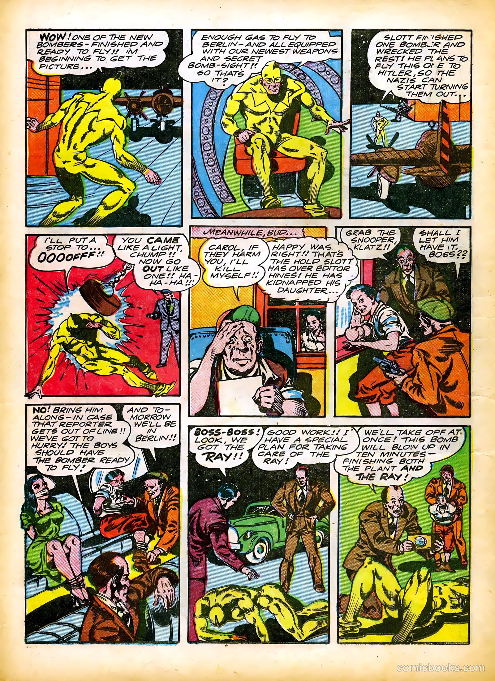 Smash Comics #39 (1943) — page 36 of 64