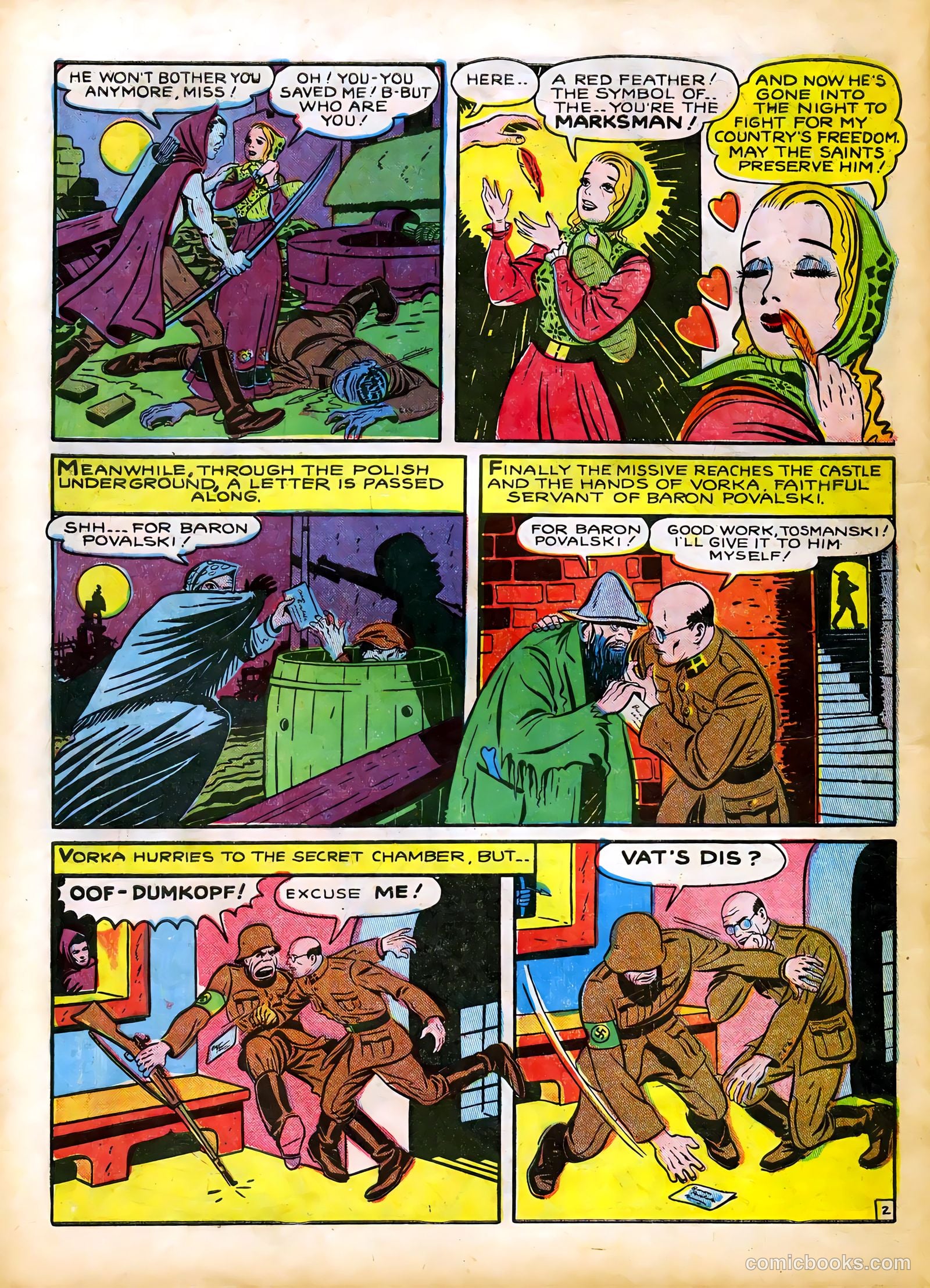 Smash Comics #39 (1943) — page 50 of 64